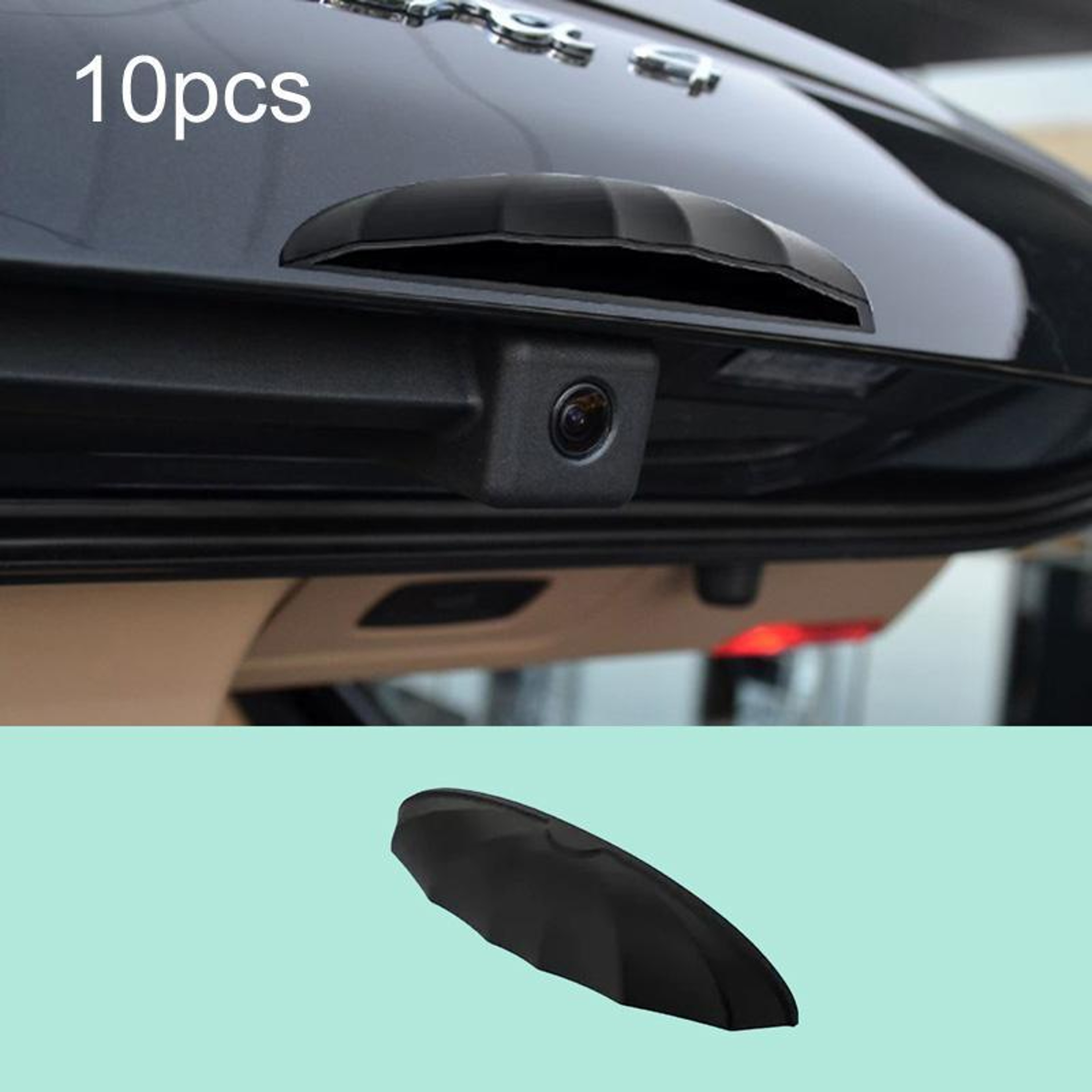 Car Backup Camera Rain Guard Shield Silicone Cover Set 10PCS 0
