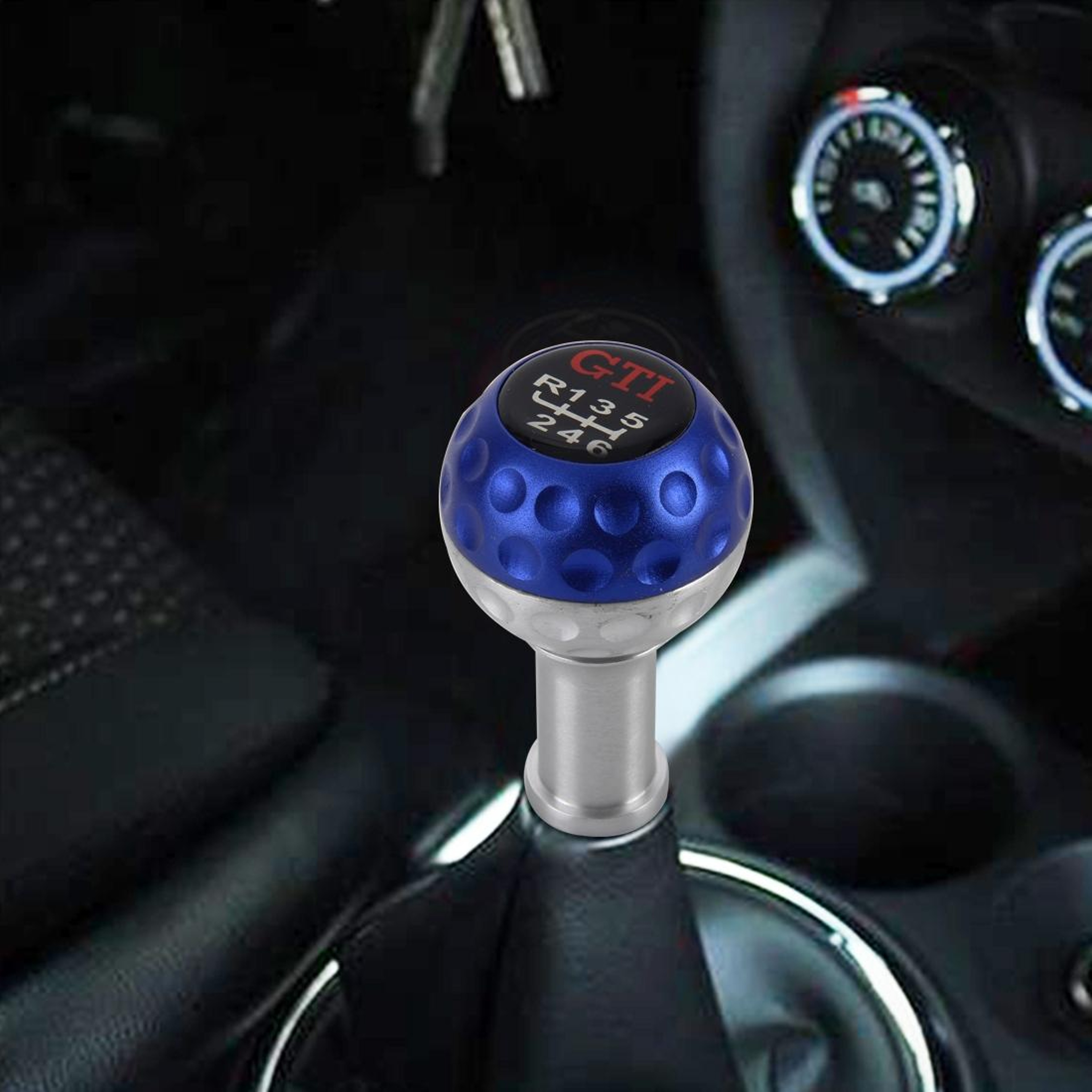 Universal Car Gear Shift Knob Replacement For Manual  Automatic Transmissions 6