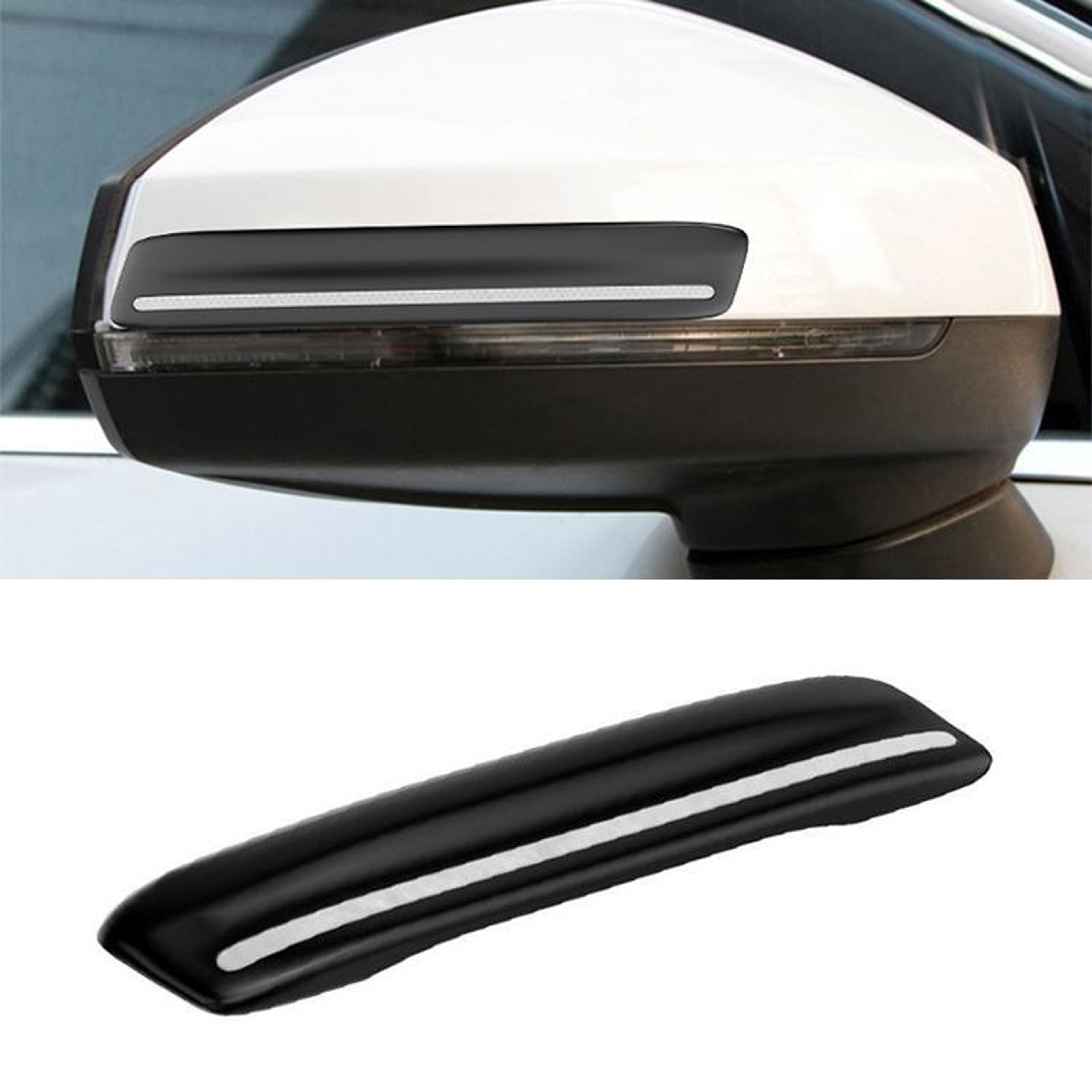 Universal Car Door Edge Protector Strips AntiCollision Scratch Guard Set 4PCS 4