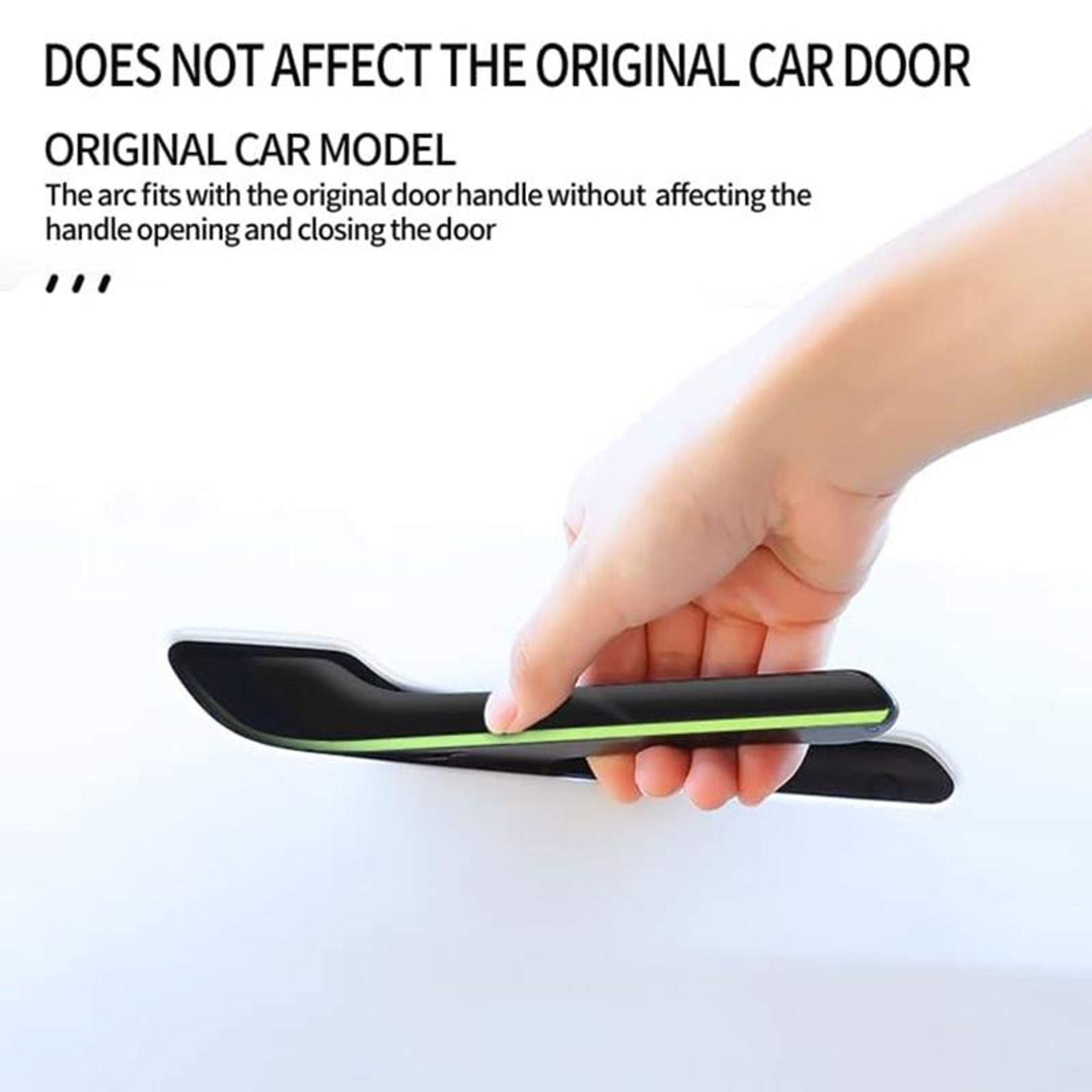 Tesla Model 3Y GlowGuard Door Handle Protector Stickers 4Pack Luminous AntiScratch Trim 4