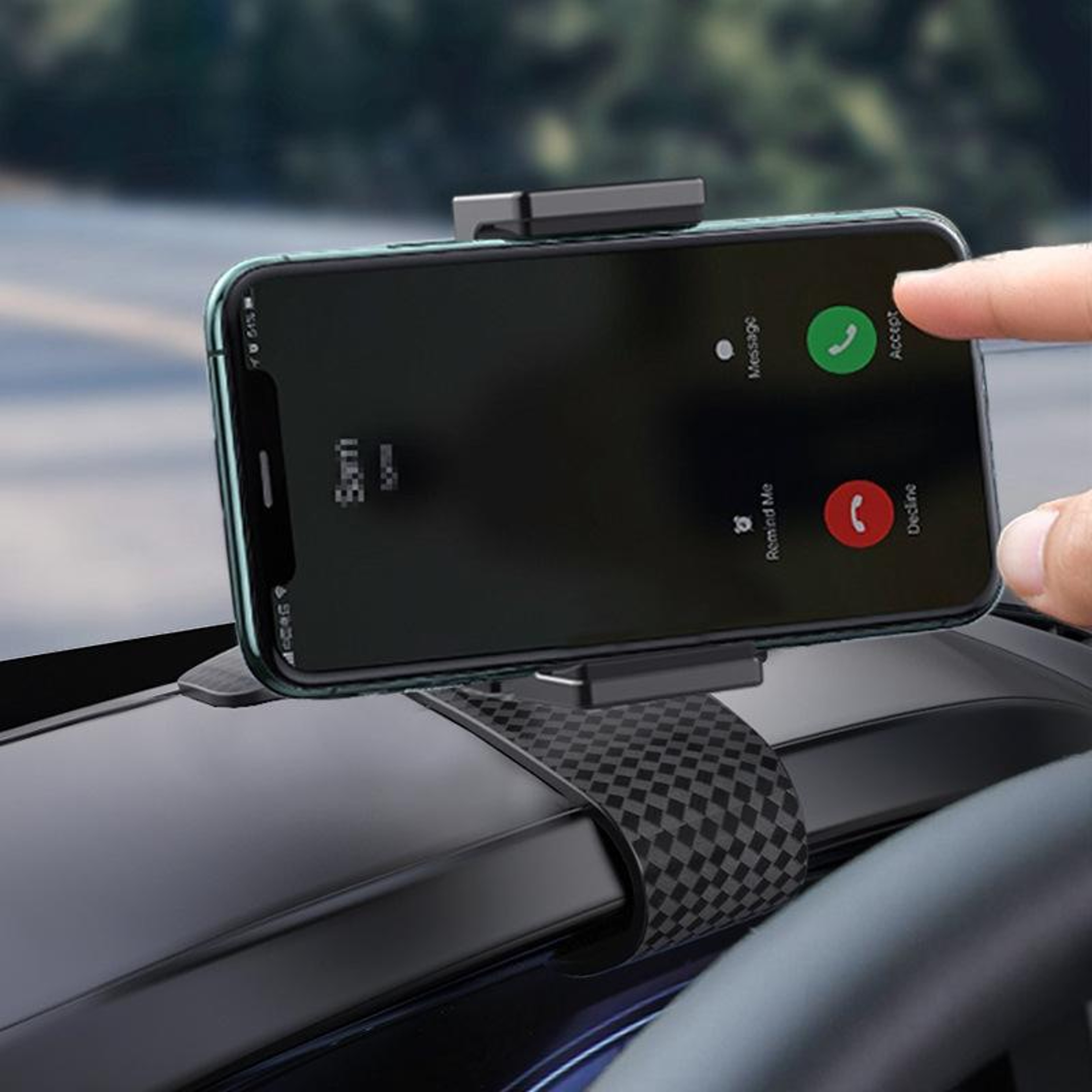 Universal Dashboard Phone Mount Clip For Car Navigation  HandsFree Driving 0