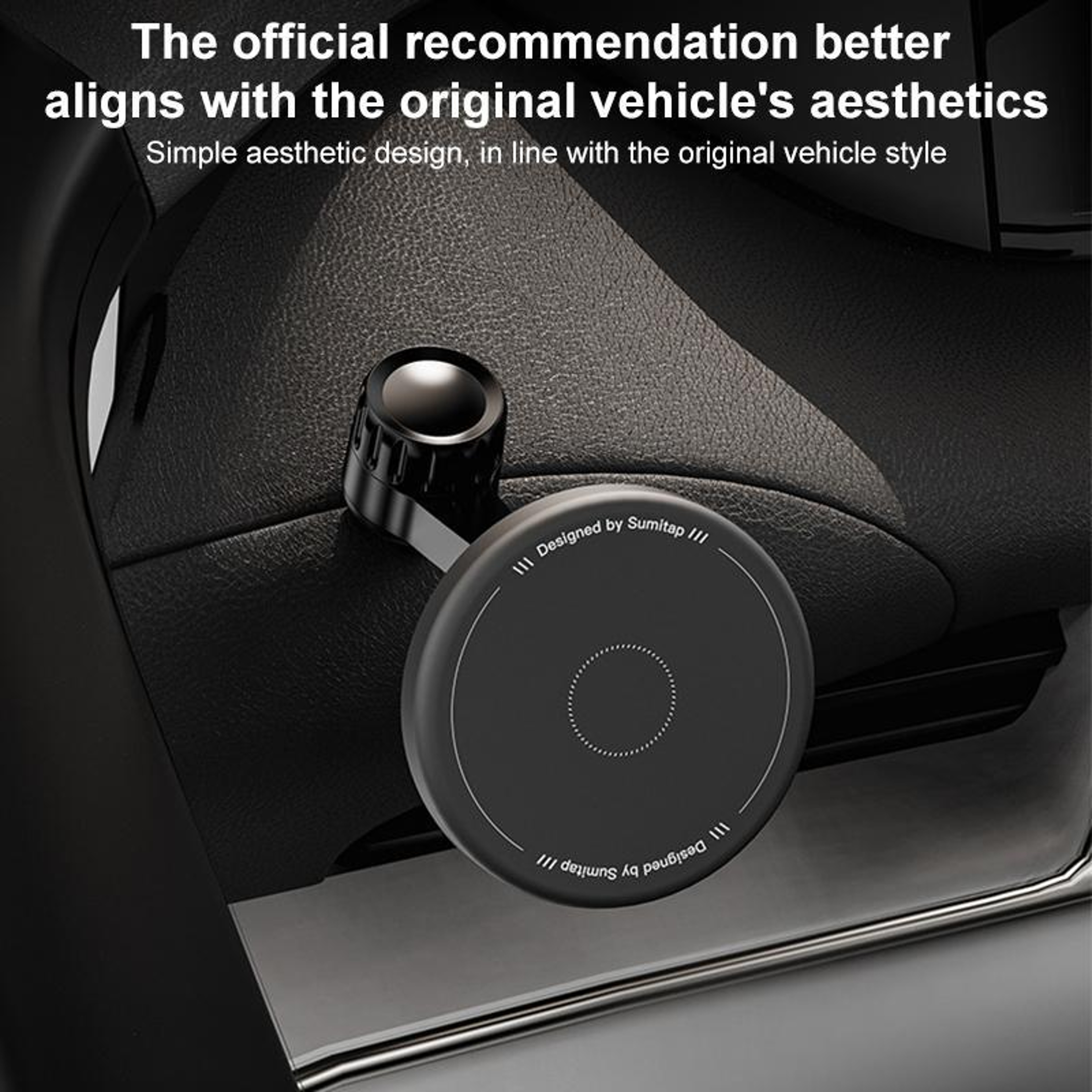 Magnetic Dashboard Phone Holder With 360 Adjustable Car Mount 2