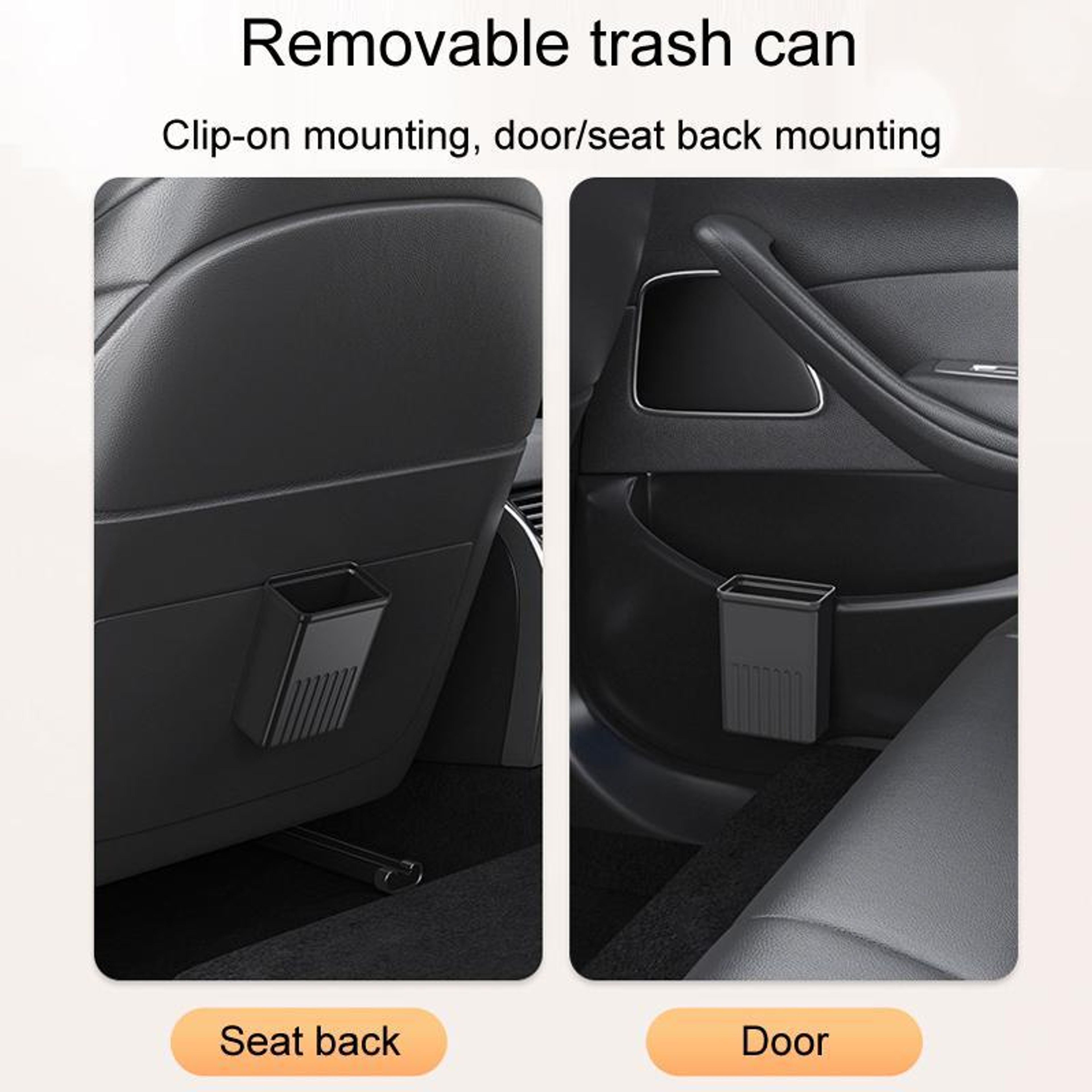Car Seat Organizer With Retractable Cup Holder  Phone Storage Pocket 5