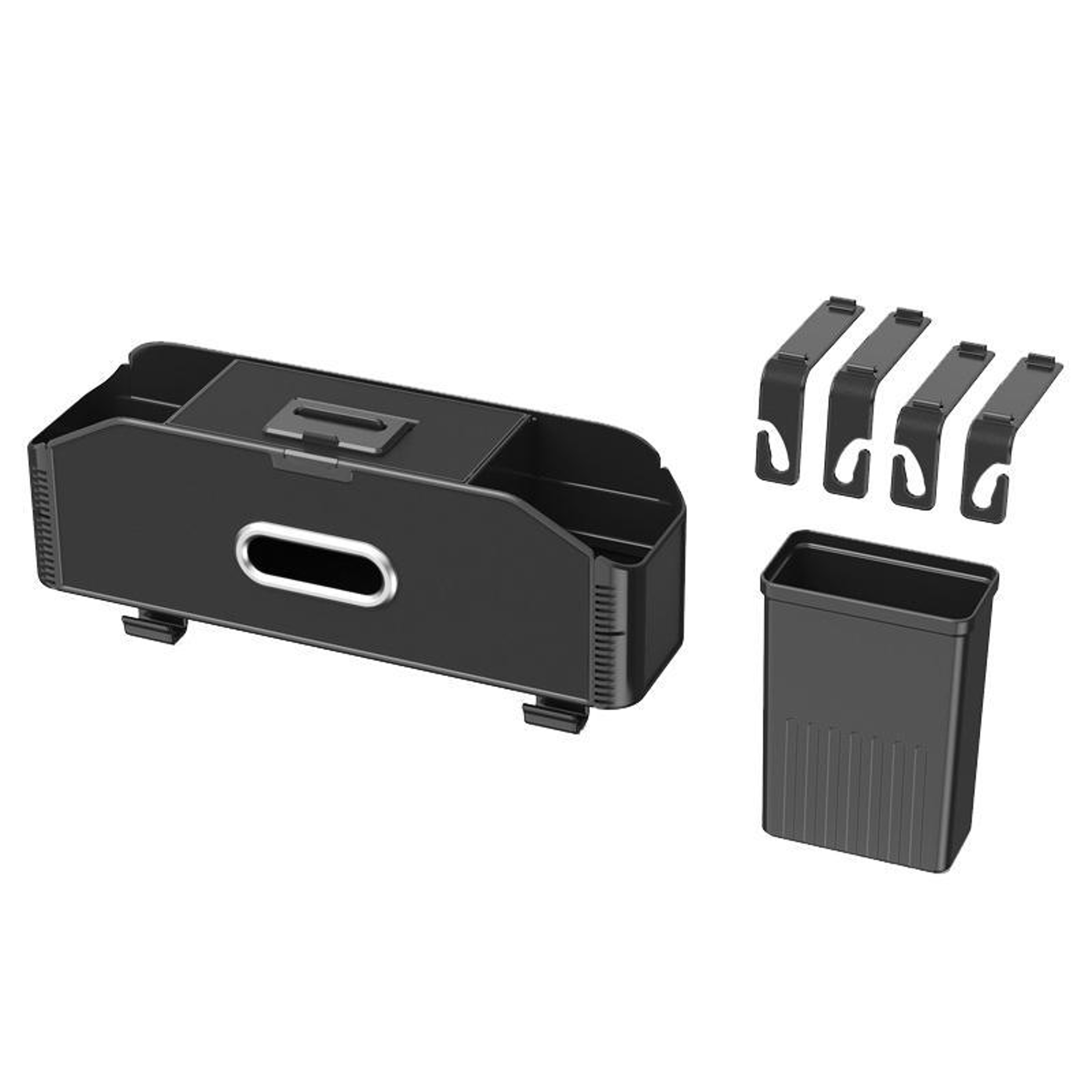 Car Seat Organizer With Retractable Cup Holder  Phone Storage Pocket 11