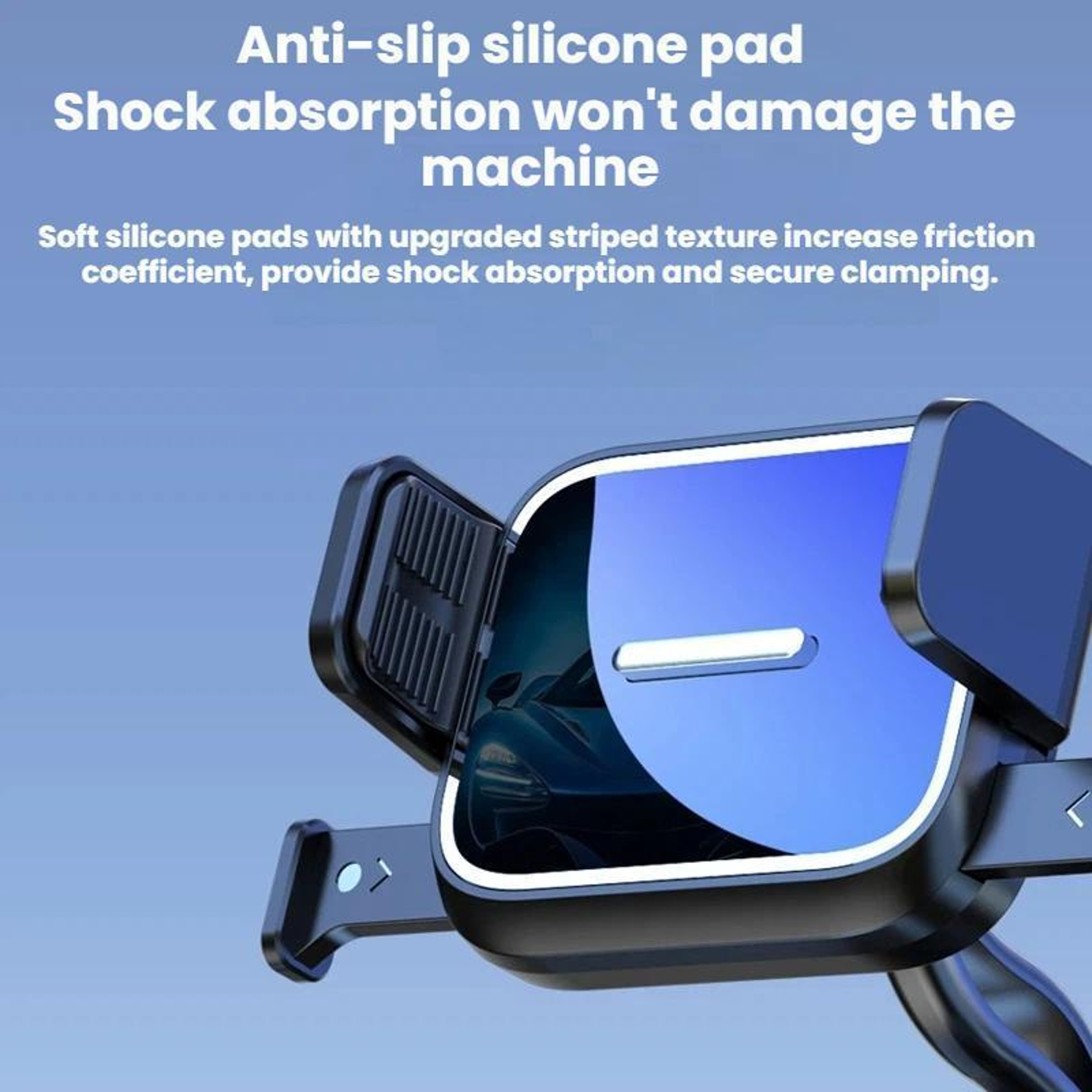 Car Phone Holder With Strong Suction Mount For Dashboard Windshield  Air Vent 2