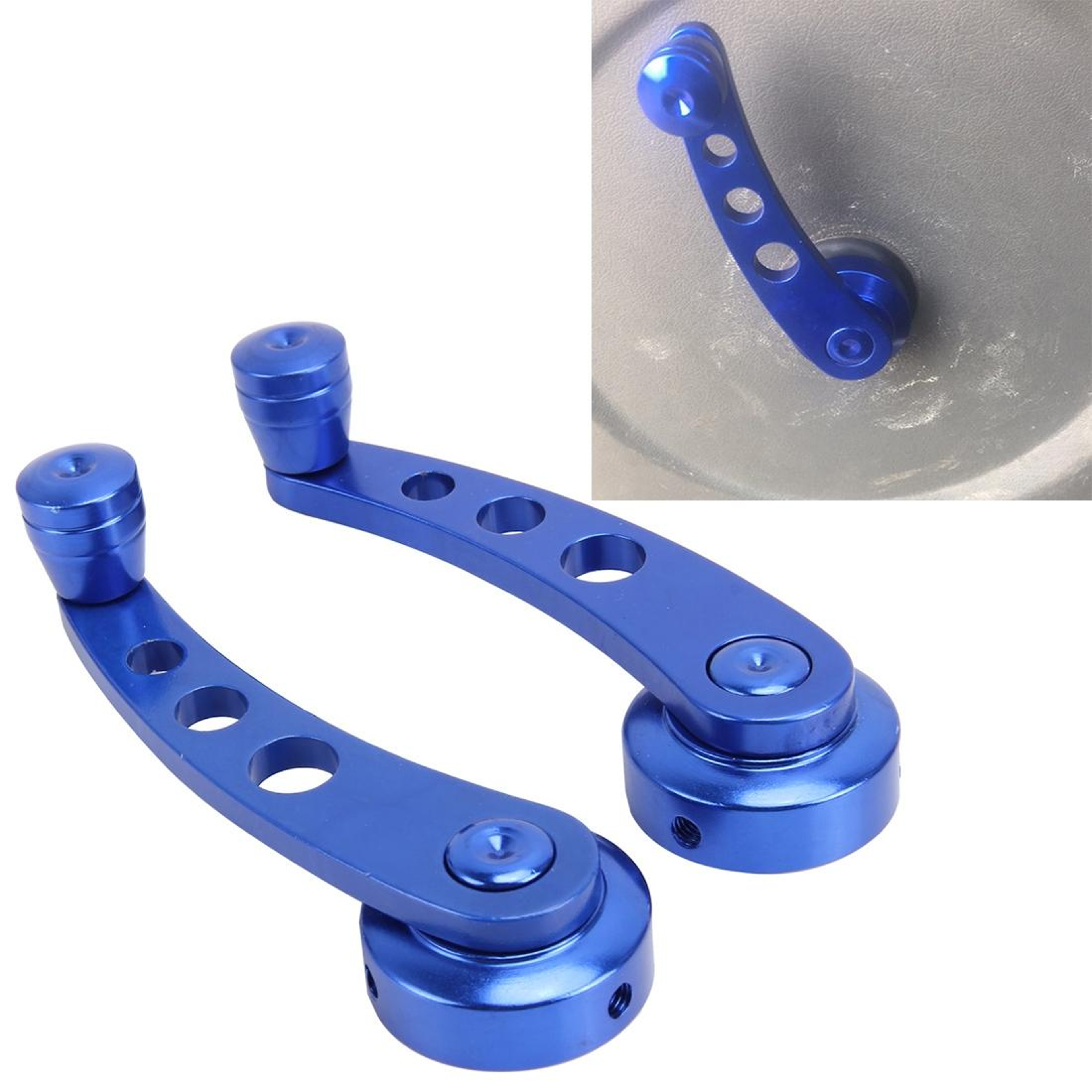 Universal Car Window Crank Handle Replacement Manual Window Winder With Multi Fit Adapters 0