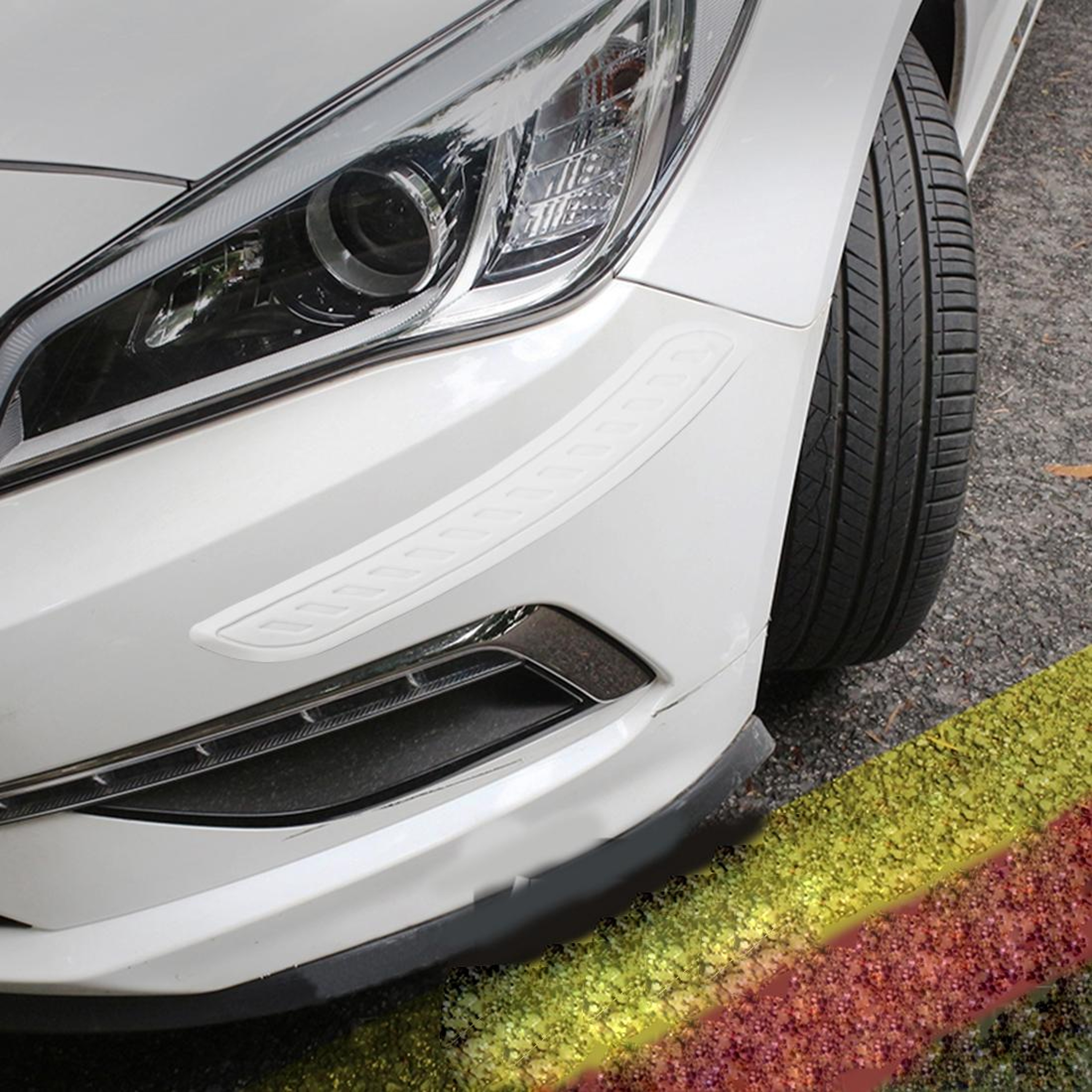 Universal Rubber Car Bumper Guard Protector Strips For Scratch And Impact Protection 4