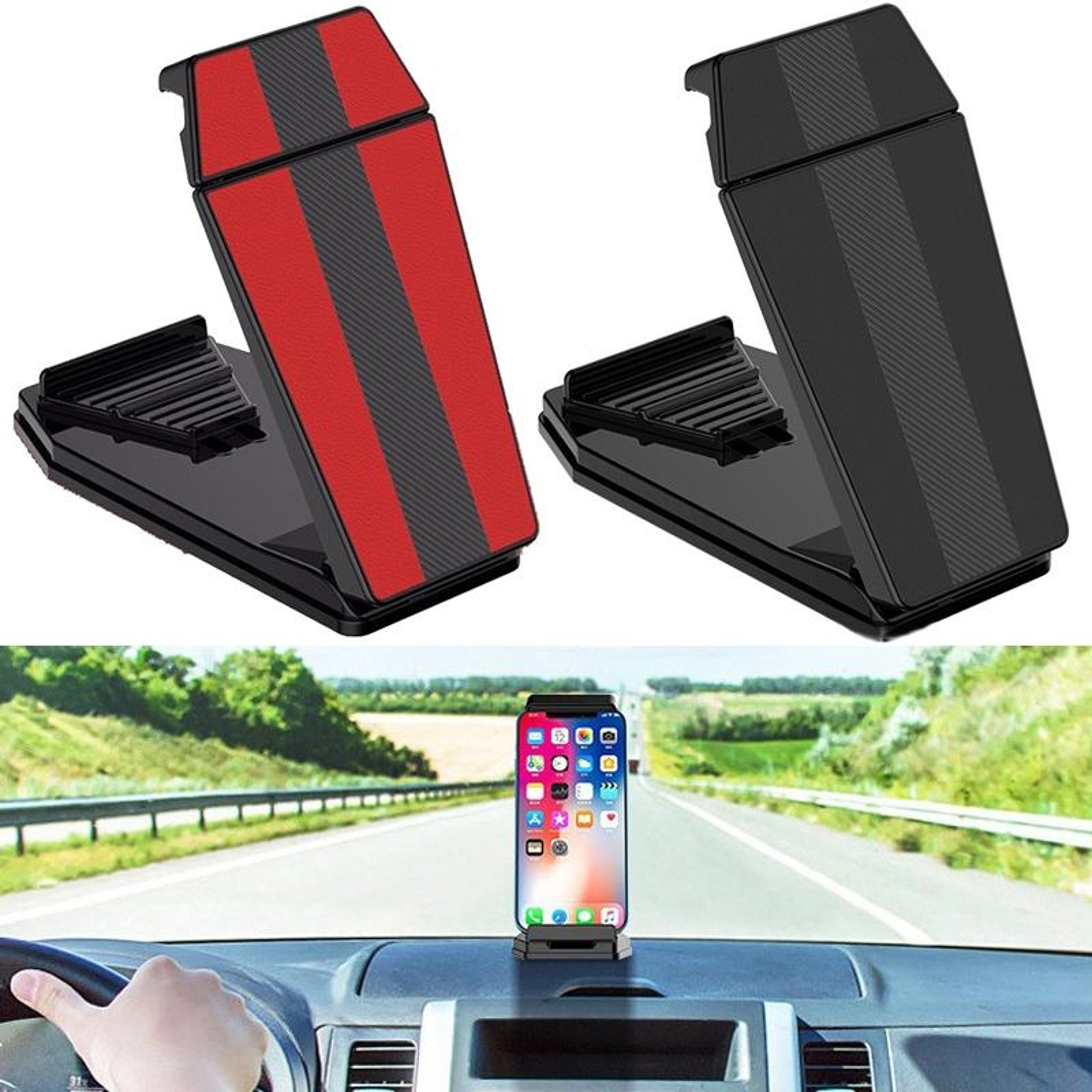Universal Car Phone Holder Dashboard Suction Cup Mount For Smartphones  Tablets 0
