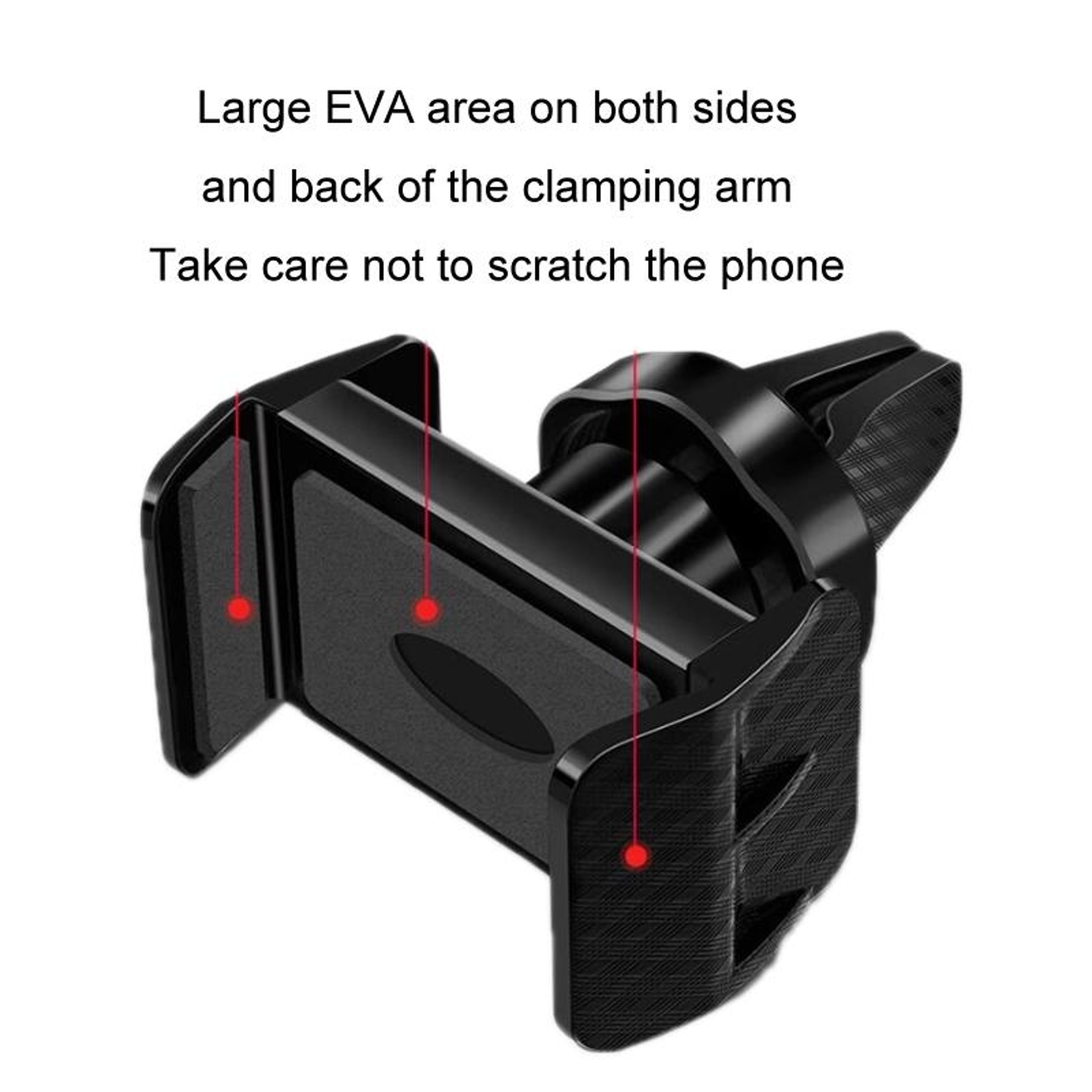 360 Rotating Car Phone Holder Air Vent Phone Mount Universal Hands Free Cradle 3