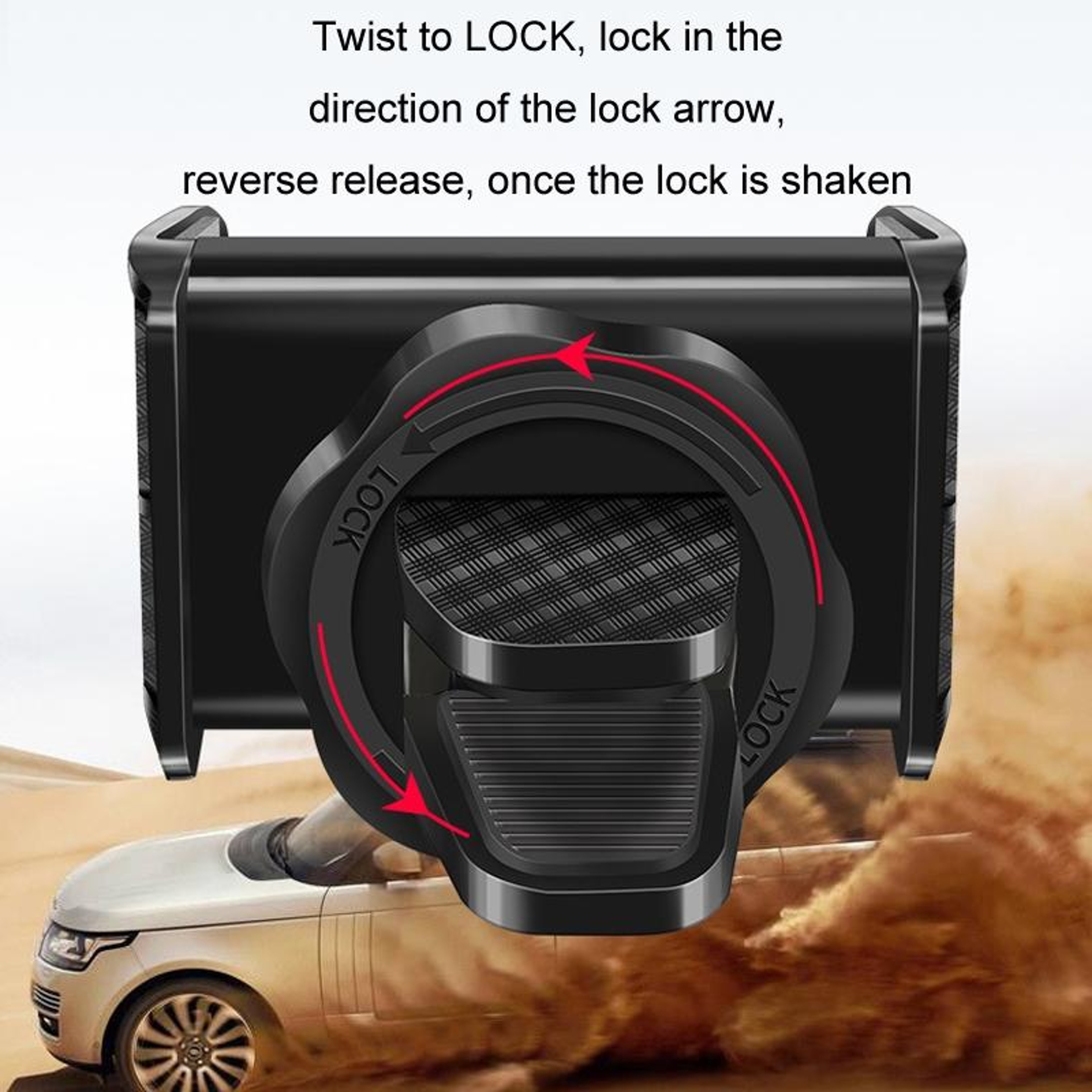 360 Rotating Car Phone Holder Air Vent Phone Mount Universal Hands Free Cradle 7