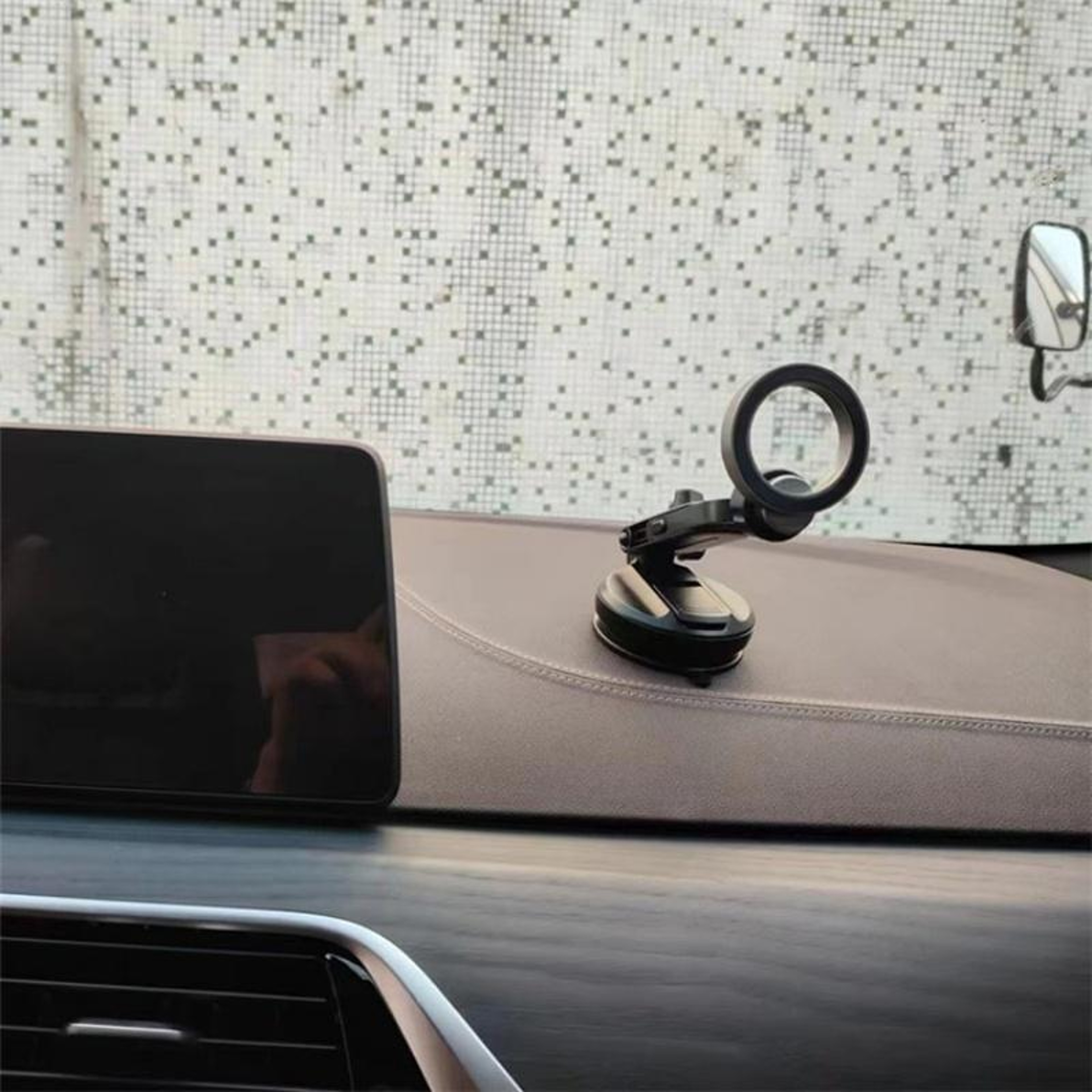 Magnetic Car Phone Holder For Dashboard And Windshield With Strong Suction Cup Mount 3