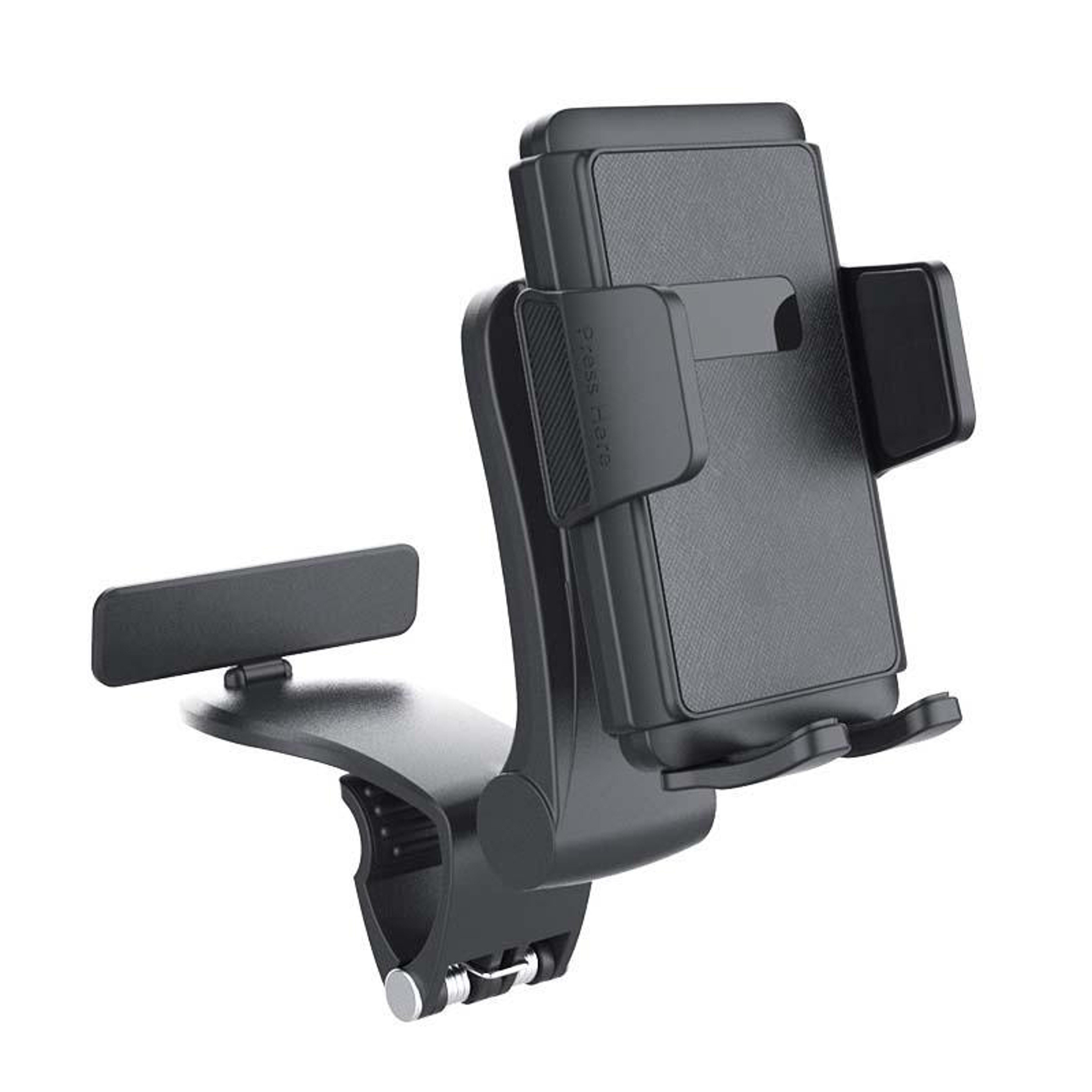 Universal Car Phone Holder Rotating Foldable Dashboard Phone Mount With Hidden Parking Number Plate 7