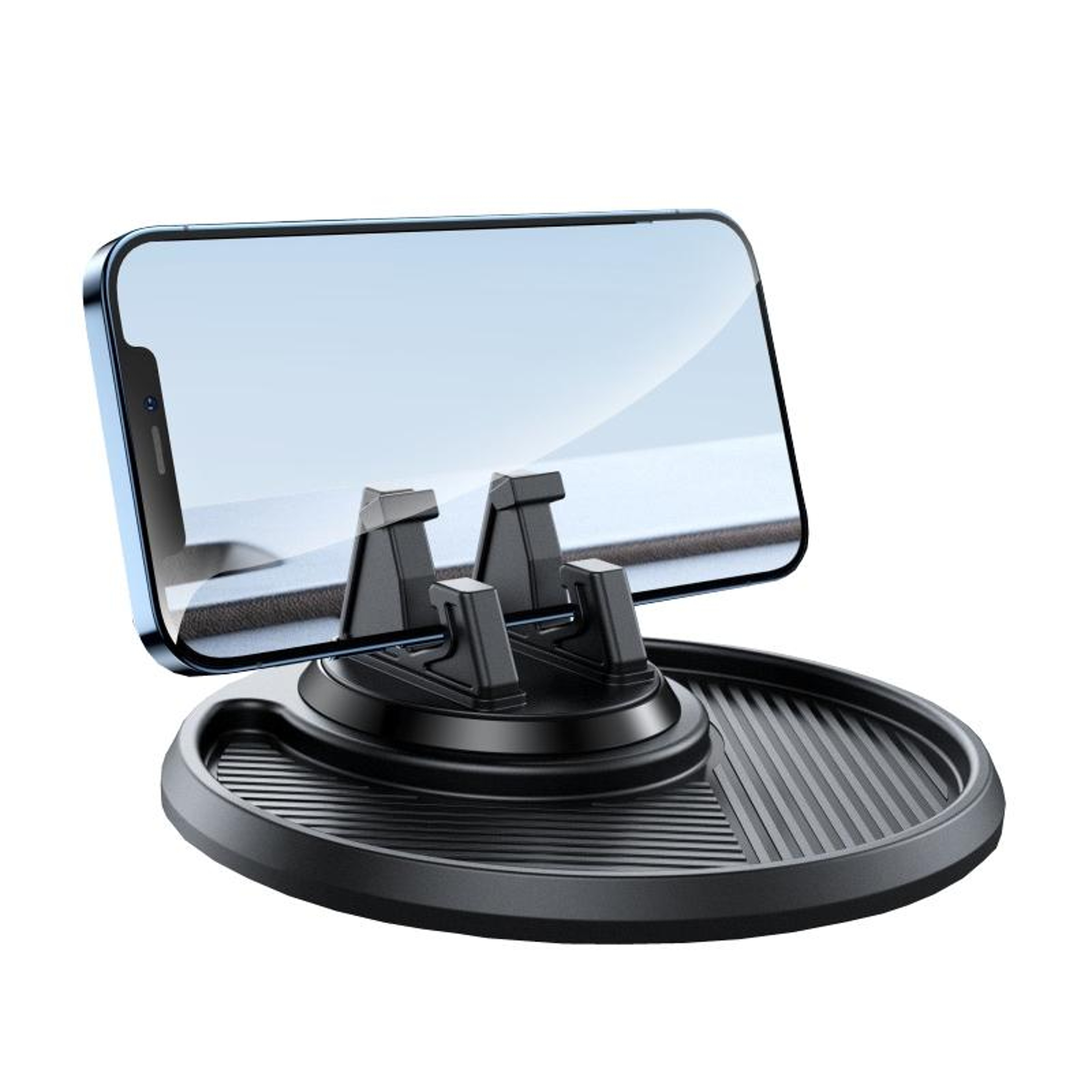 360 Rotating Car Dashboard Phone Holder Non Slip Dashboard Phone Mount Universal Navigation Stand 0