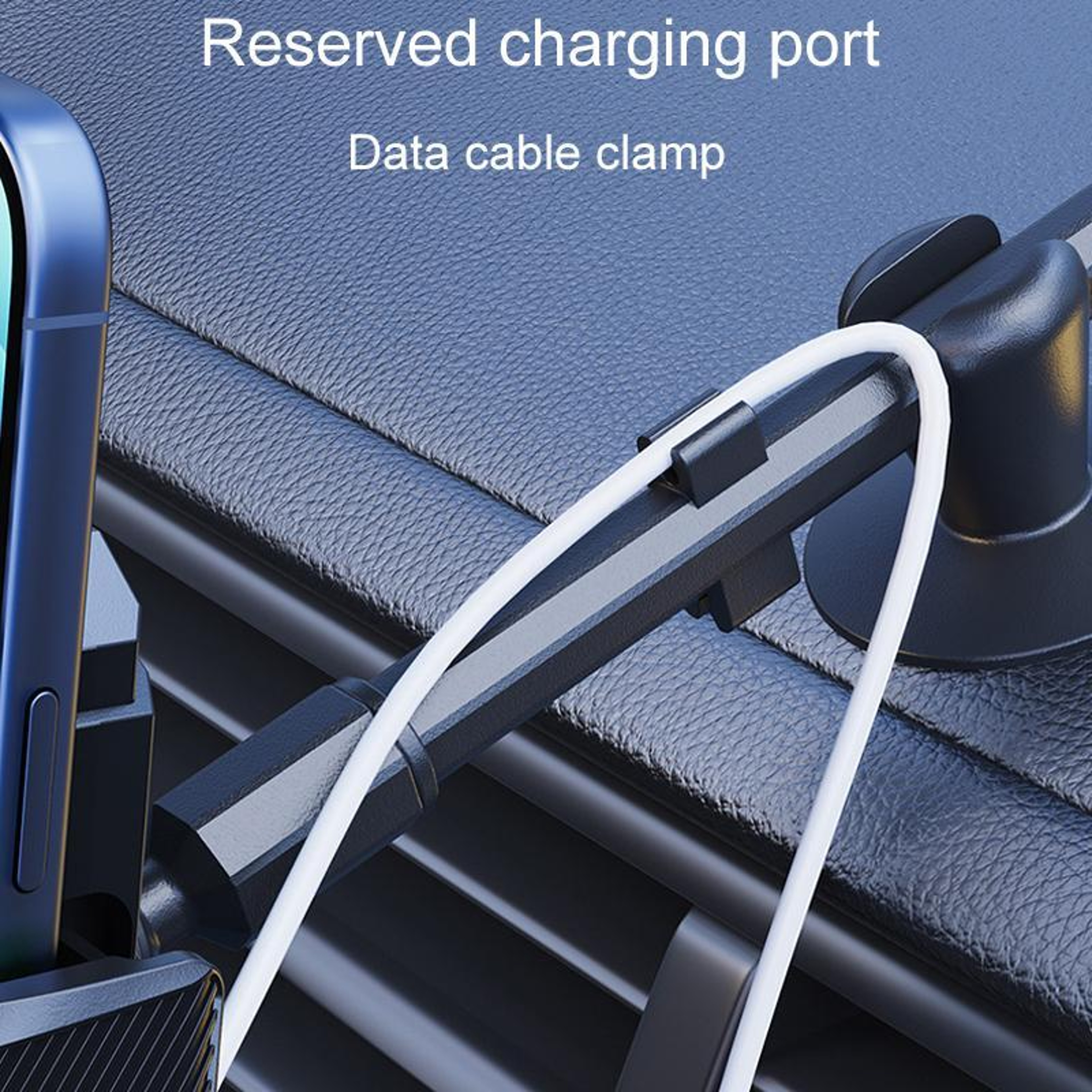 Flexible Car Phone Holder Dashboard Windshield Mount with Strong Suction for 4.7 to 7.2 Inch Phones – view 3
