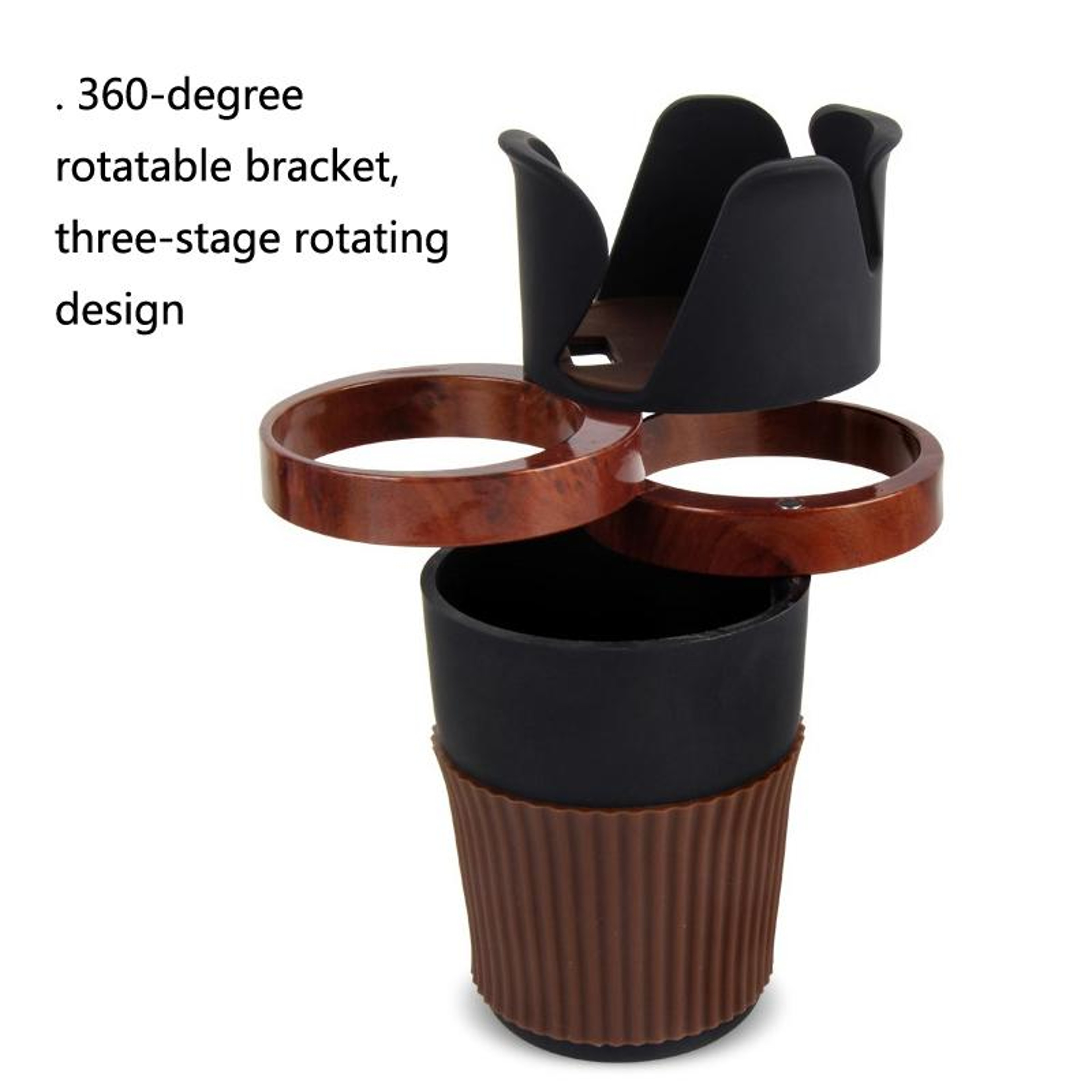 Car Air Vent Organizer with Car Cup Holder and Car Phone Holder Storage Box – view 4