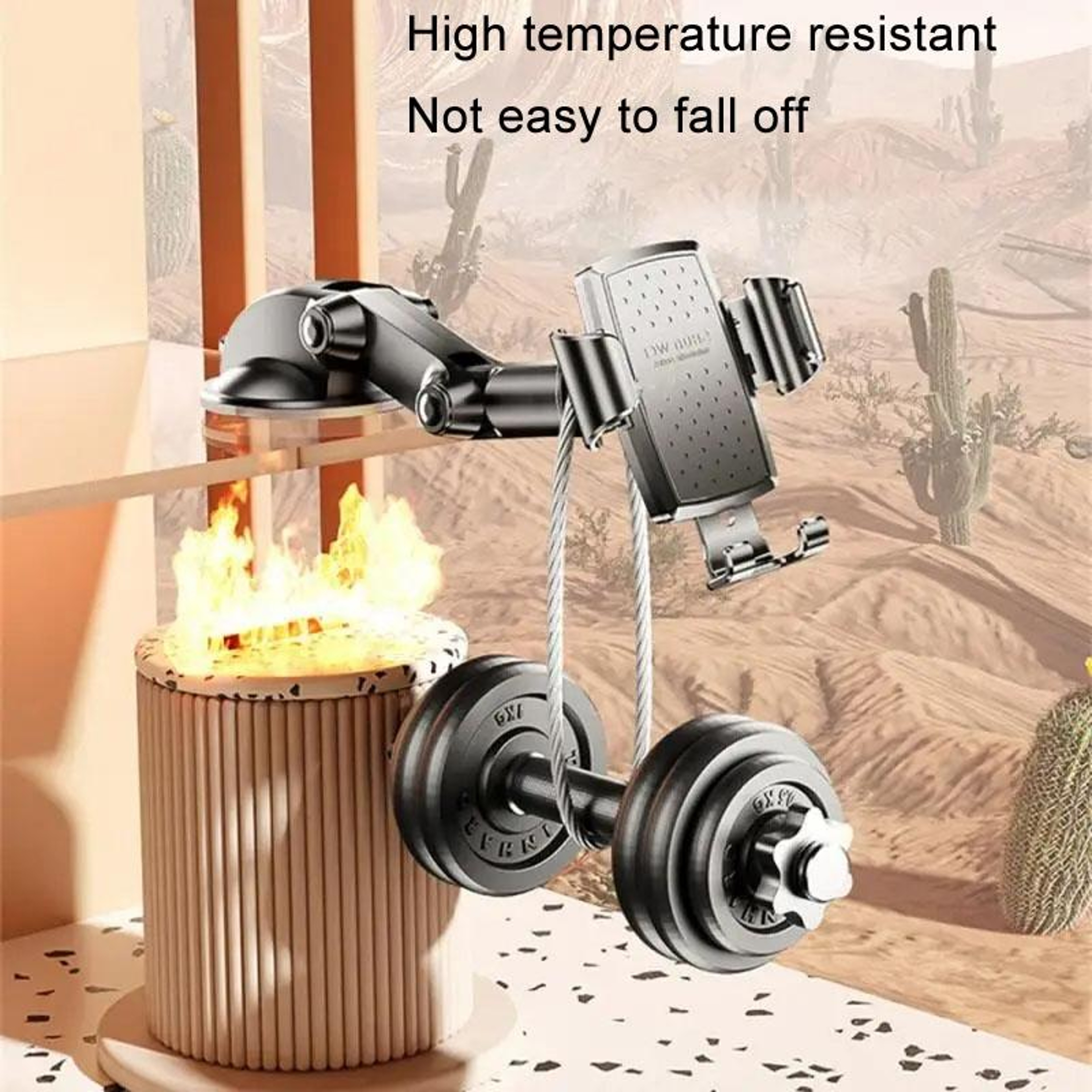 Gravity Auto Lock Car Phone Mount Dashboard Windshield Air Vent Holder 9