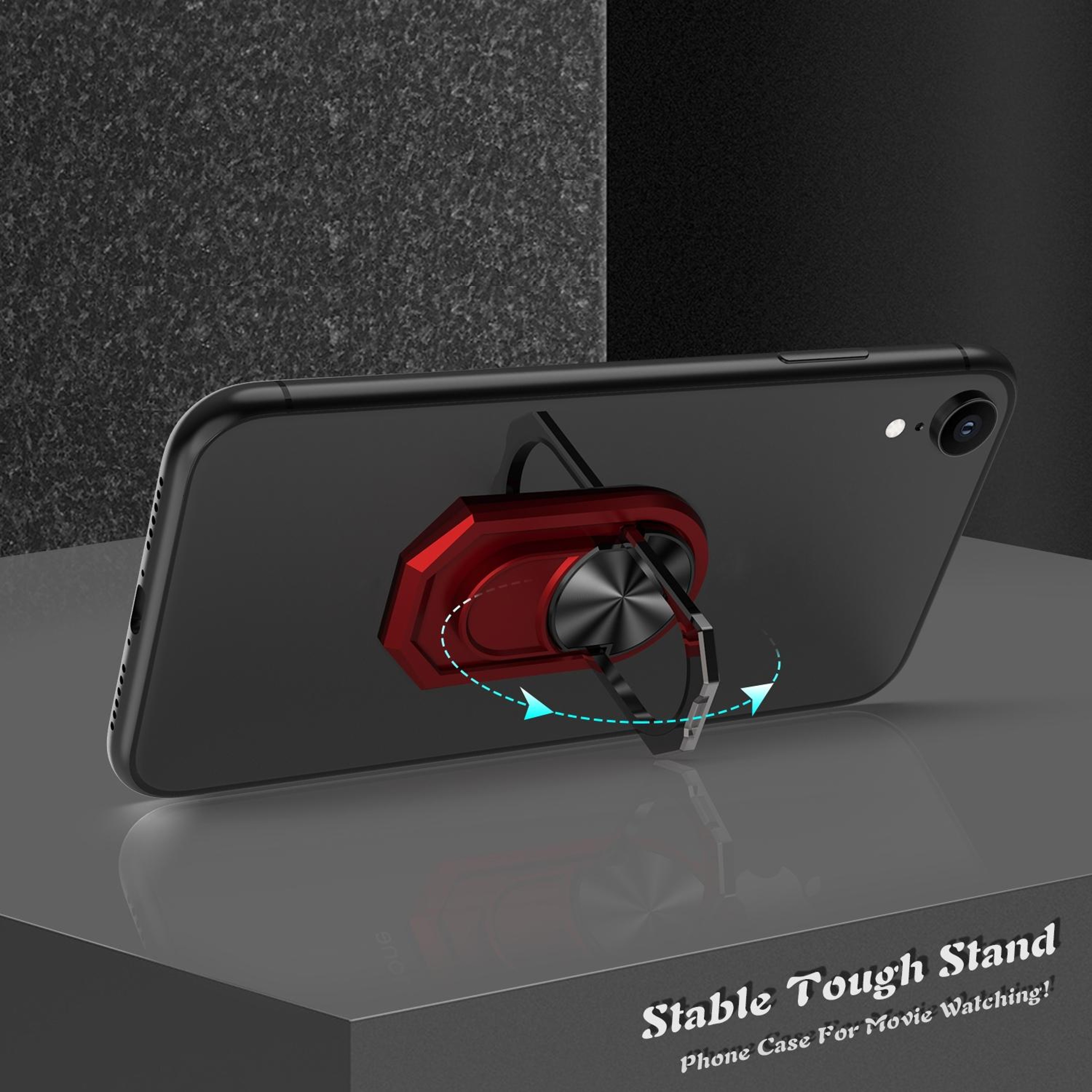 Universal Magnetic Phone Ring Holder 360 Rotating Foldable Phone Grip Stand With Strong Adhesive 7