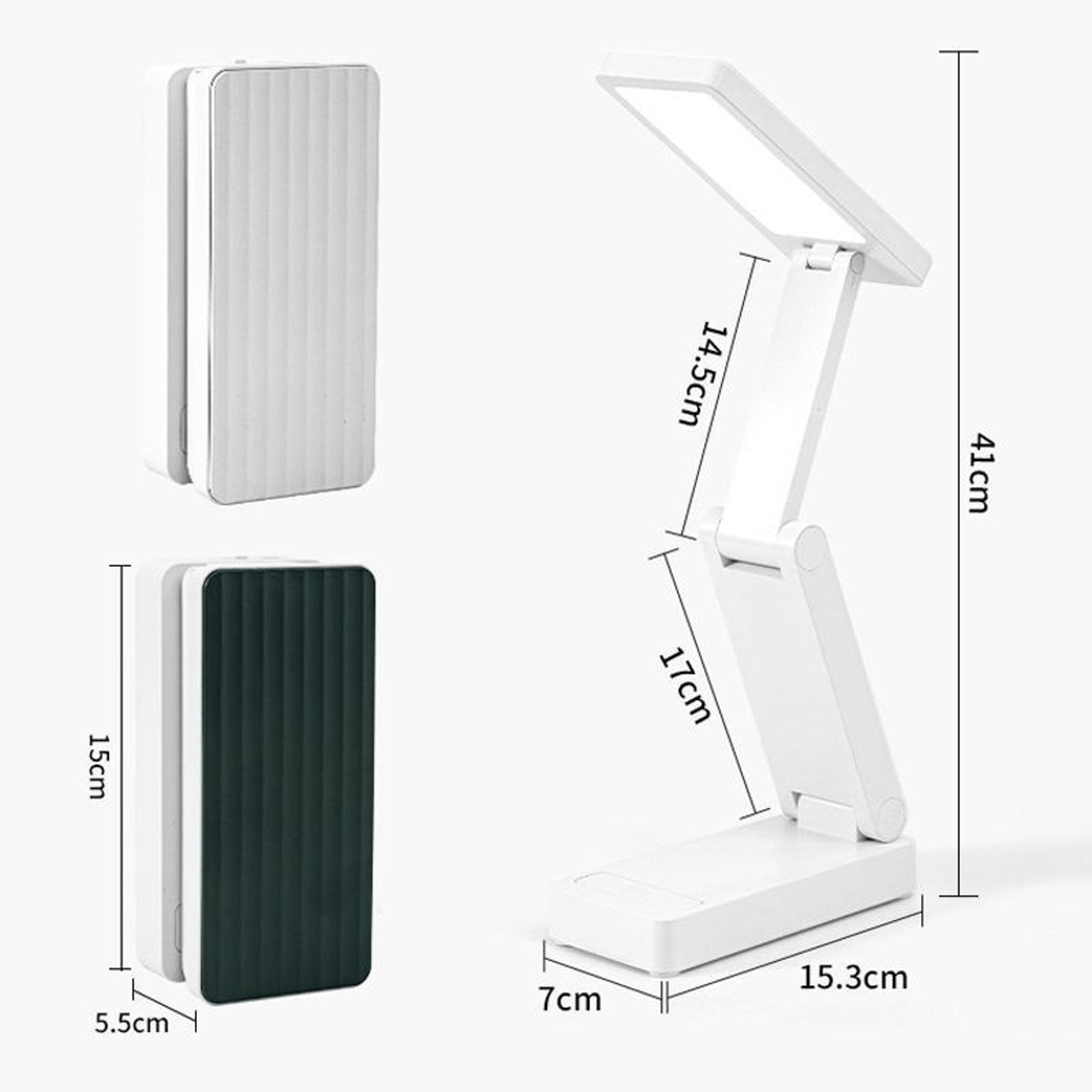 Rechargeable Desk Lamp with Touch Control Foldable LED Study Light for Eye Protection – view 4