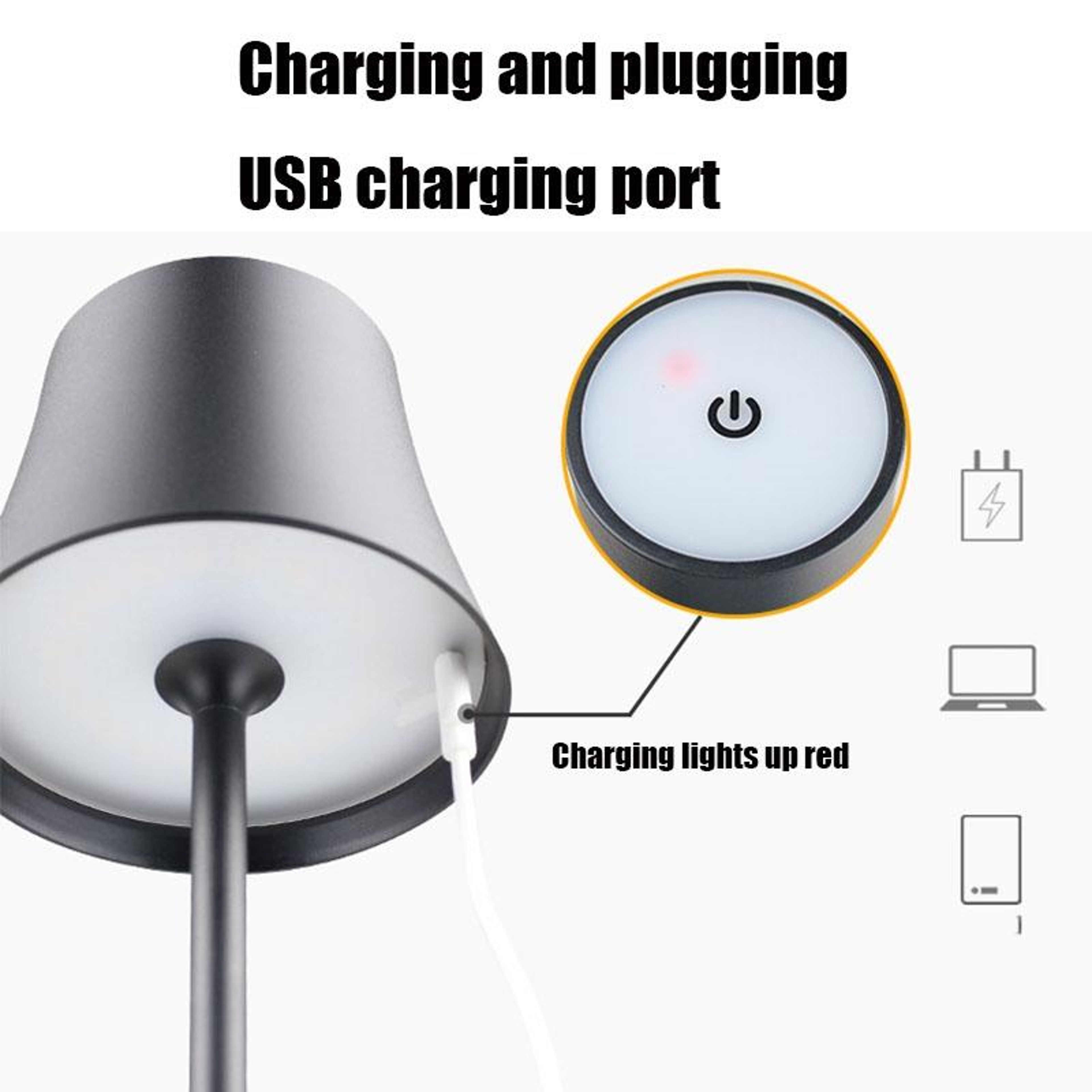 LED Desk Lamp Eye Protection Touch Control Bedside Reading Lamp For Study Baby Feeding And Night Us 7