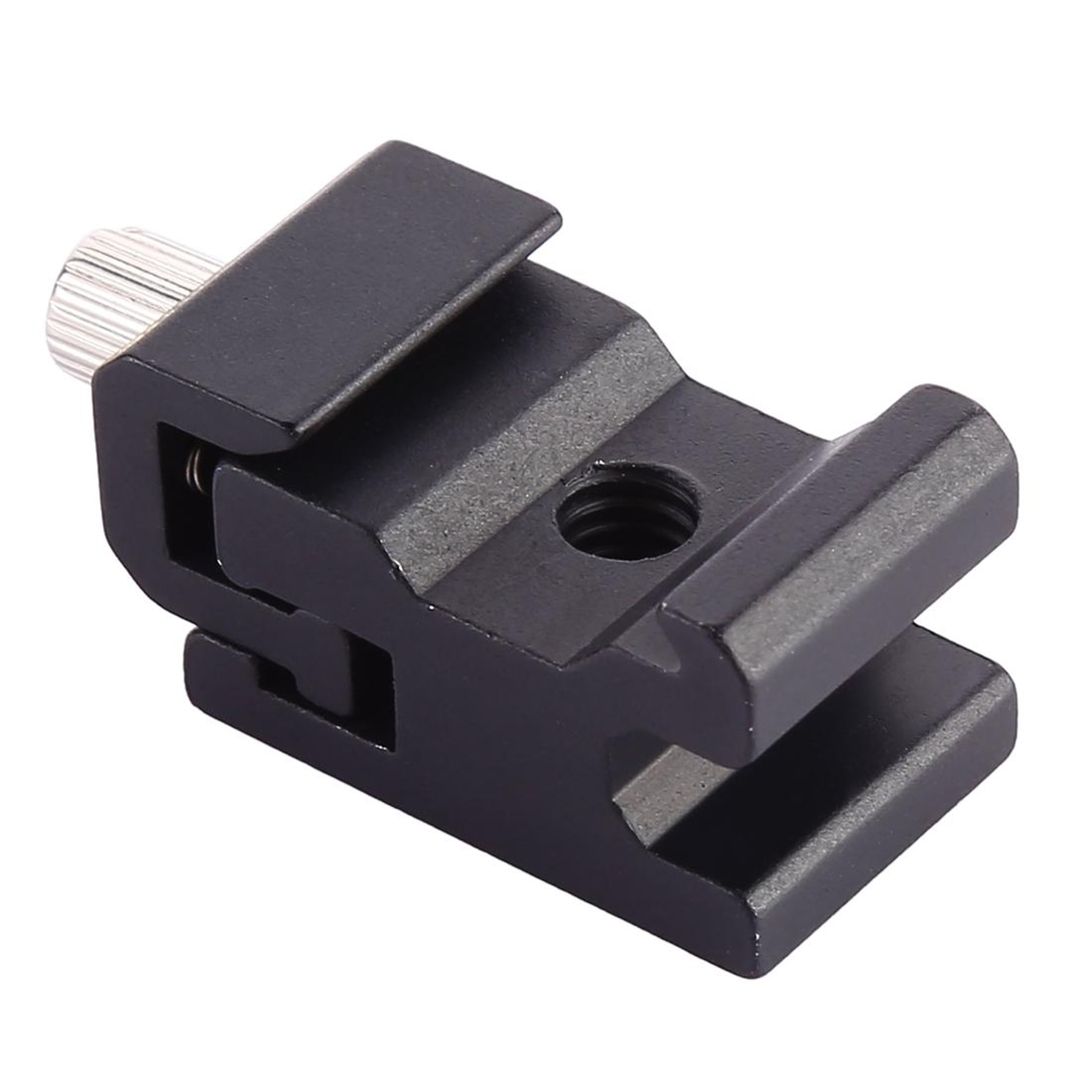Universal Metal Flash Stand Bracket Cold Shoe Lamp Head 1