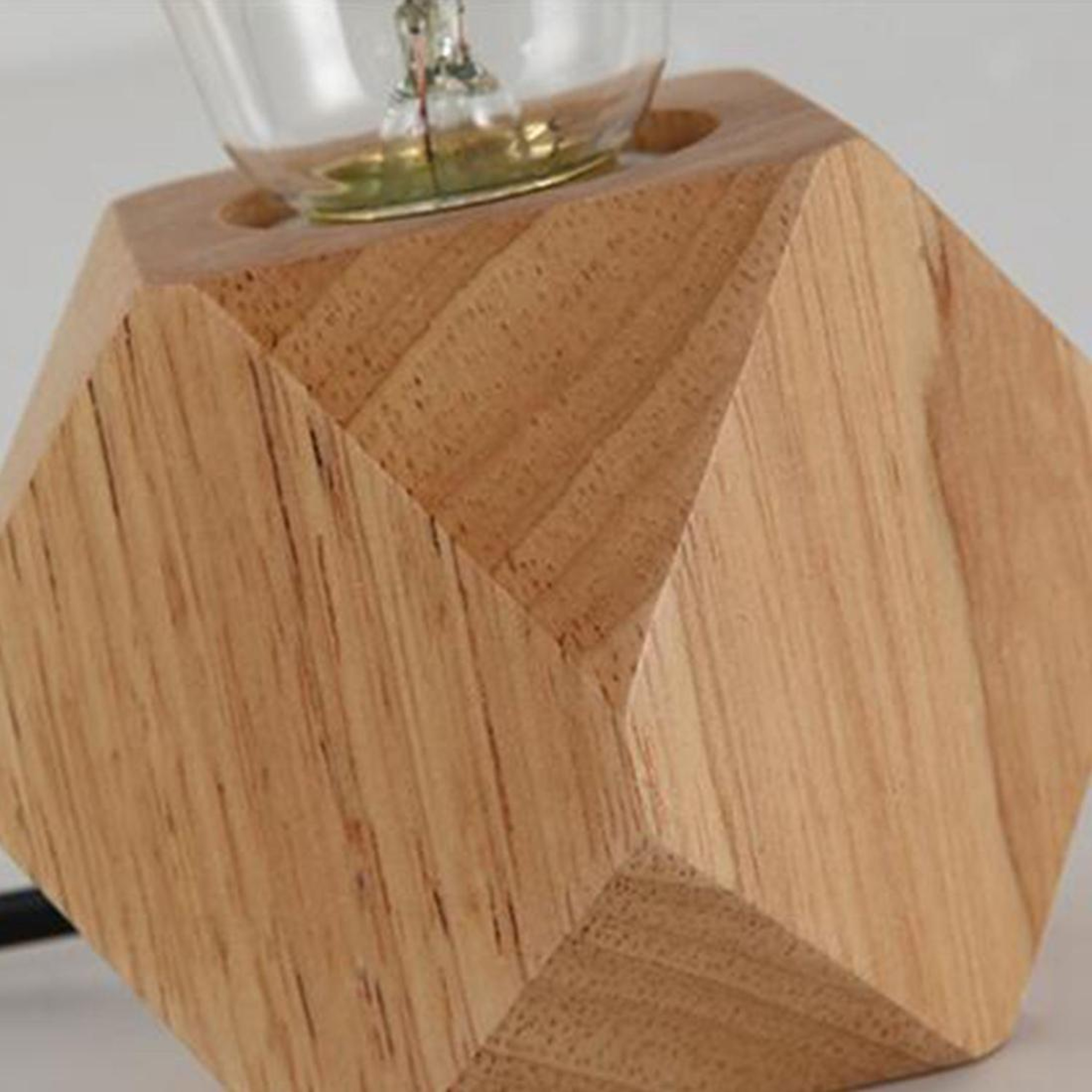 Solid Wood Bedside Lamp Minimalist Table Lamp LED Night Light – view 5