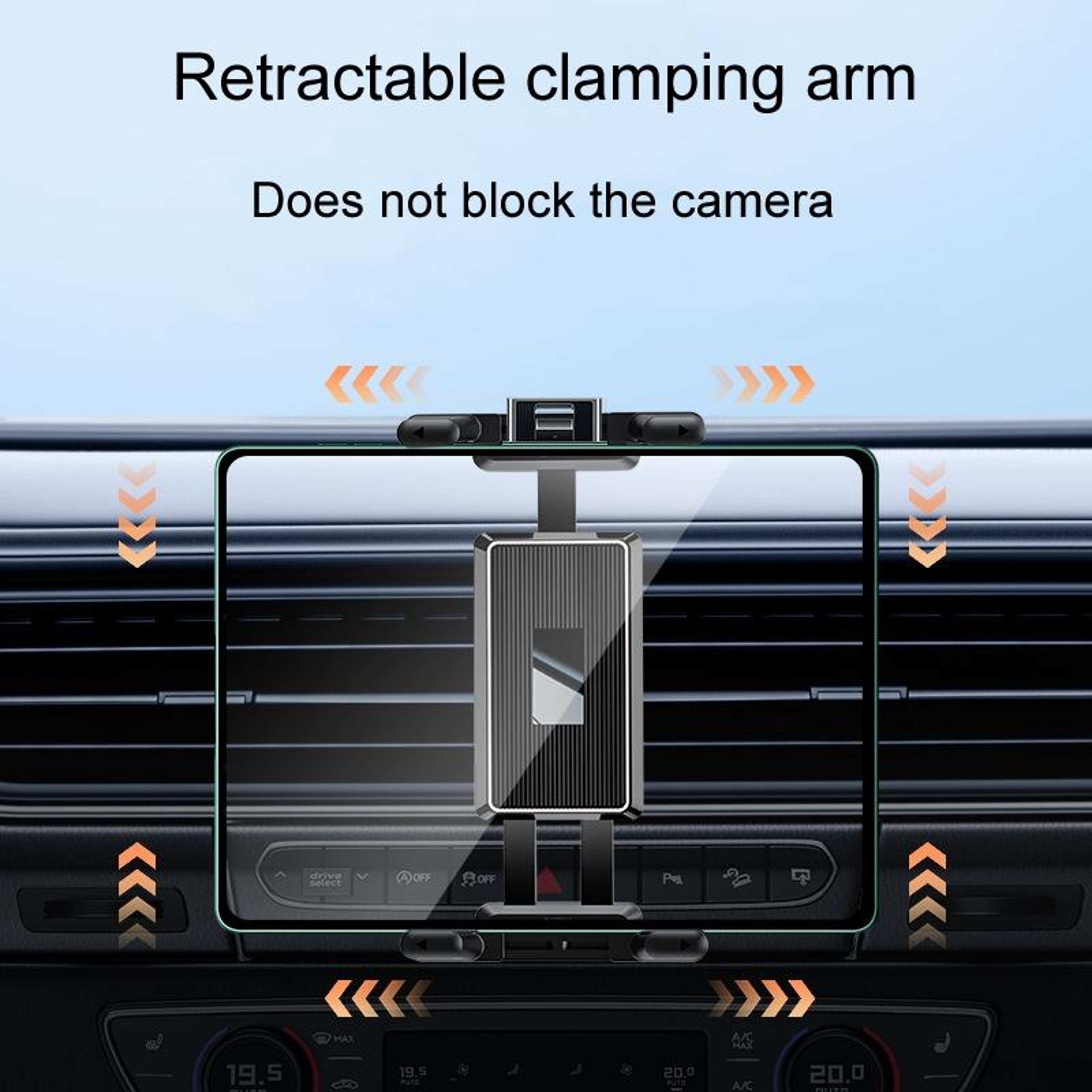 Universal Car Phone Holder Air Vent Mount For Phones And Tablets With 360 Rotation 8