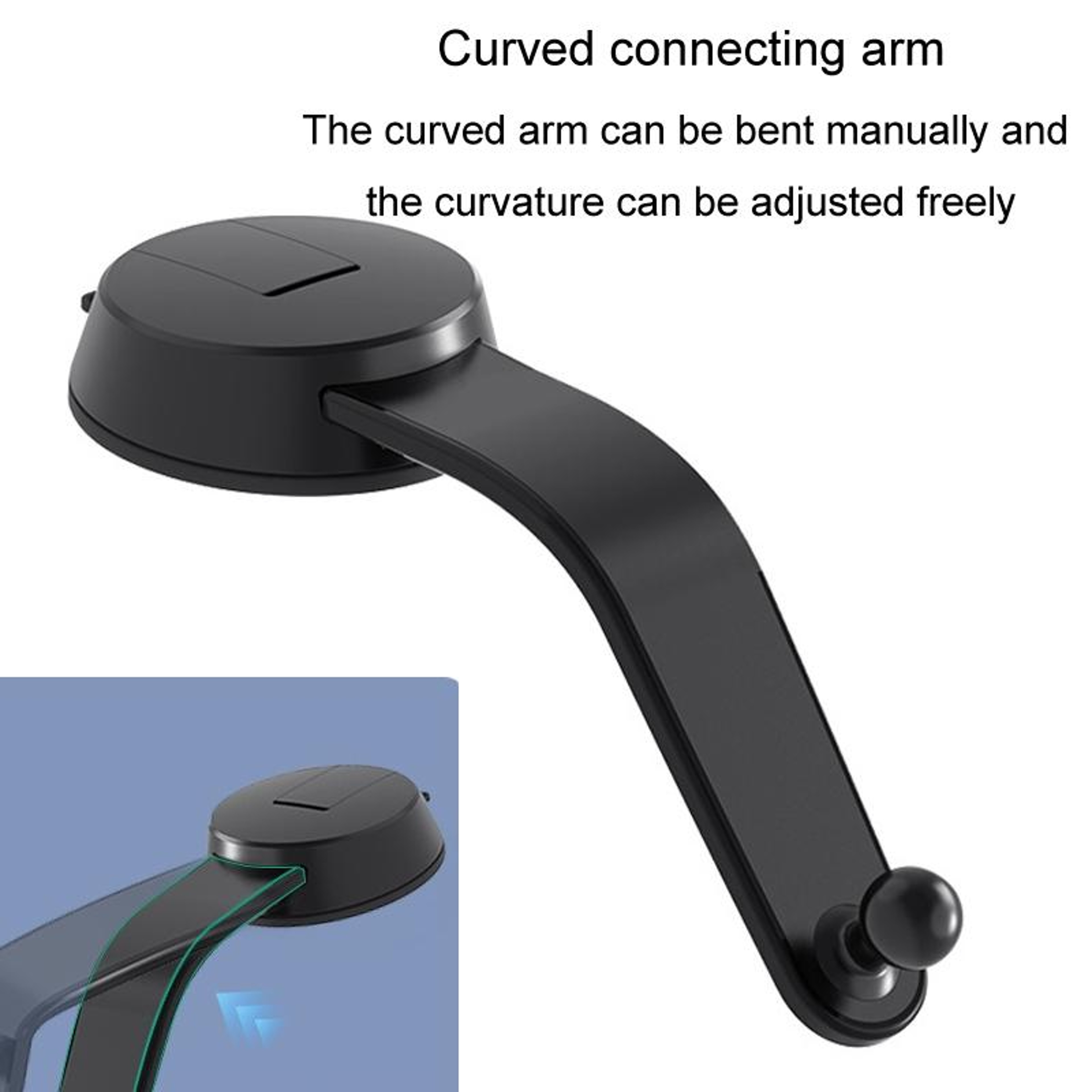 Universal Car Tablet Holder with iPad Car Mount Suction Cup Dashboard Phone Stand – view 5