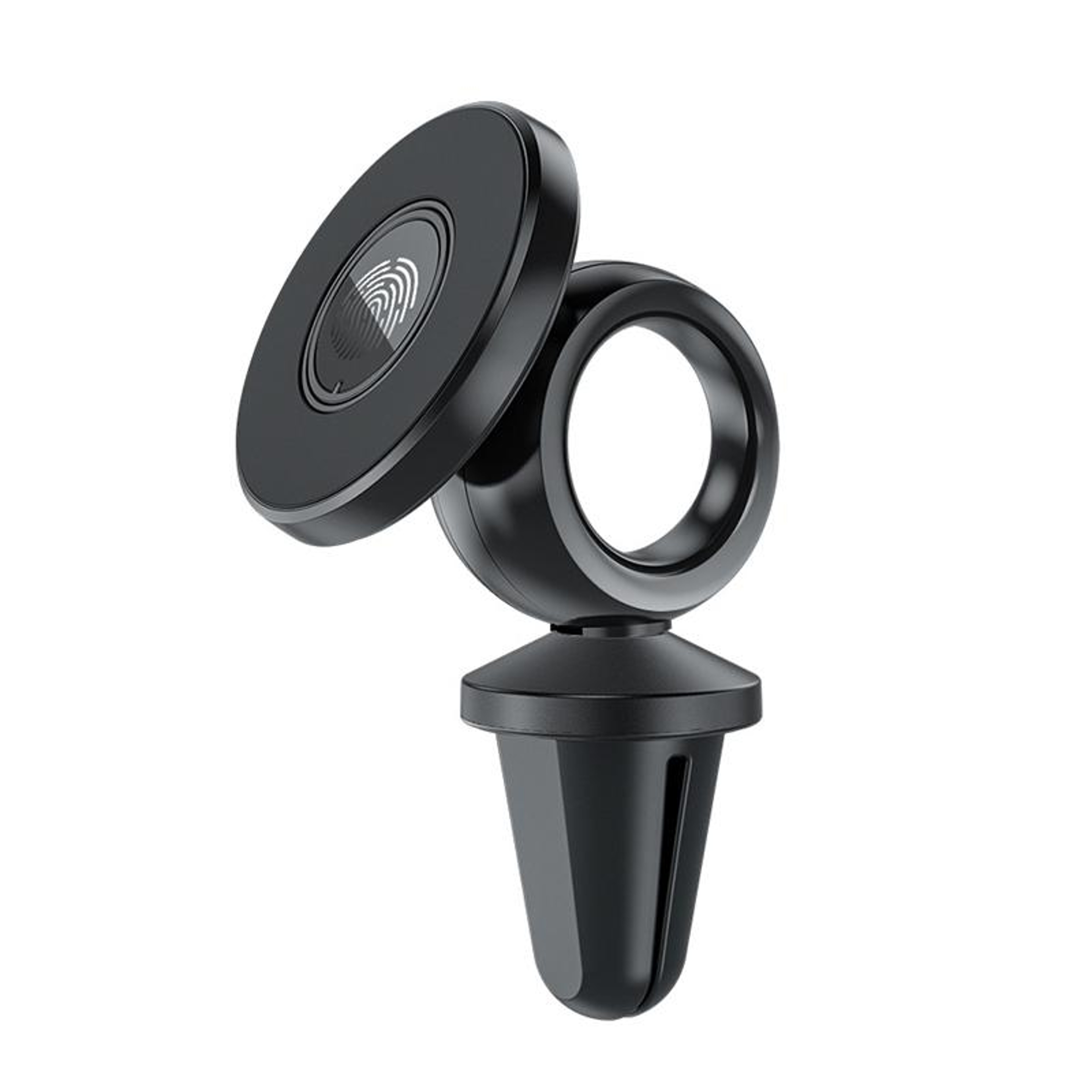 360 Rotating Magnetic Car Phone Holder Air Vent Mount With One Touch Lock 1