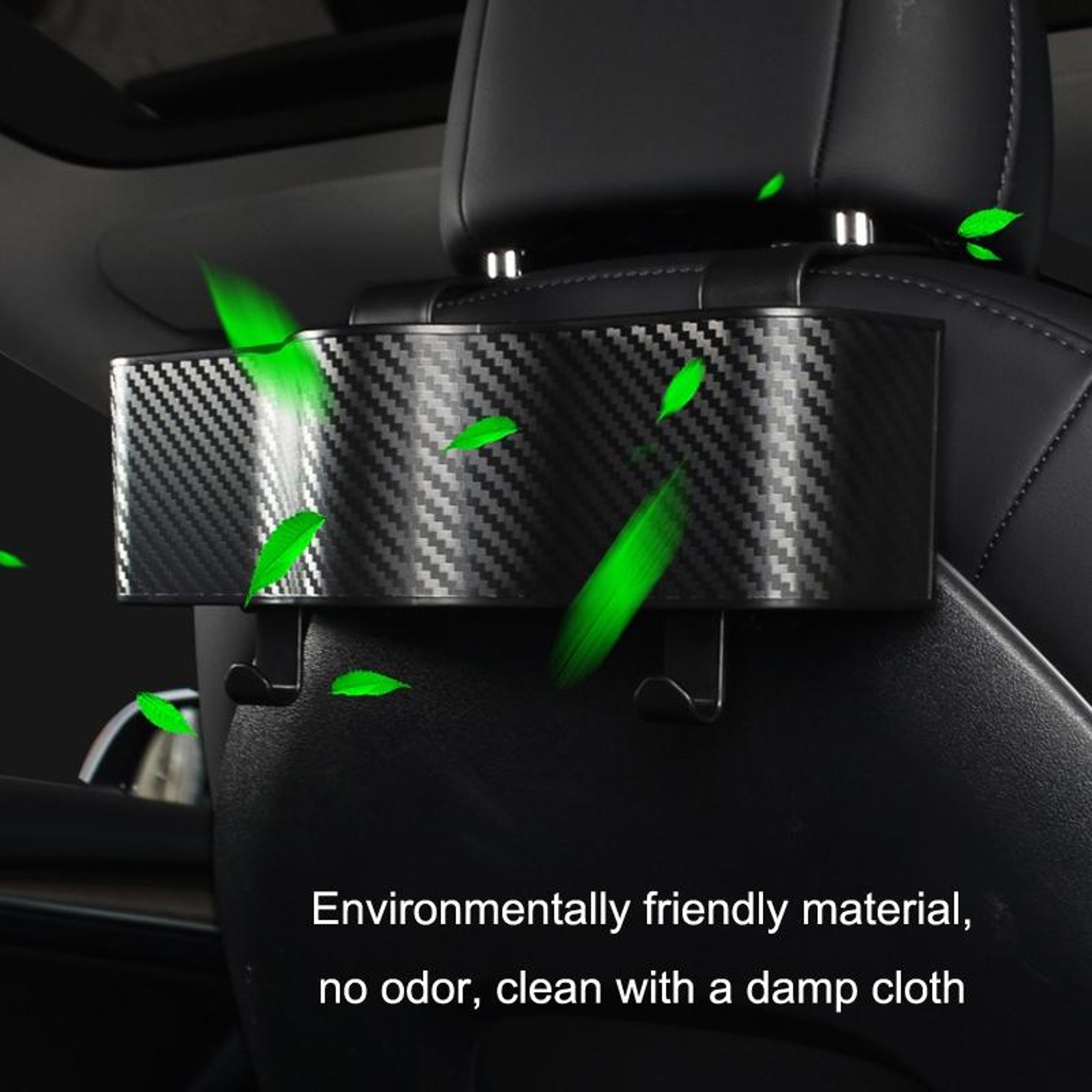 Car Seat Back Organizer with Cup Holder Rear Backseat Storage Box – view 5