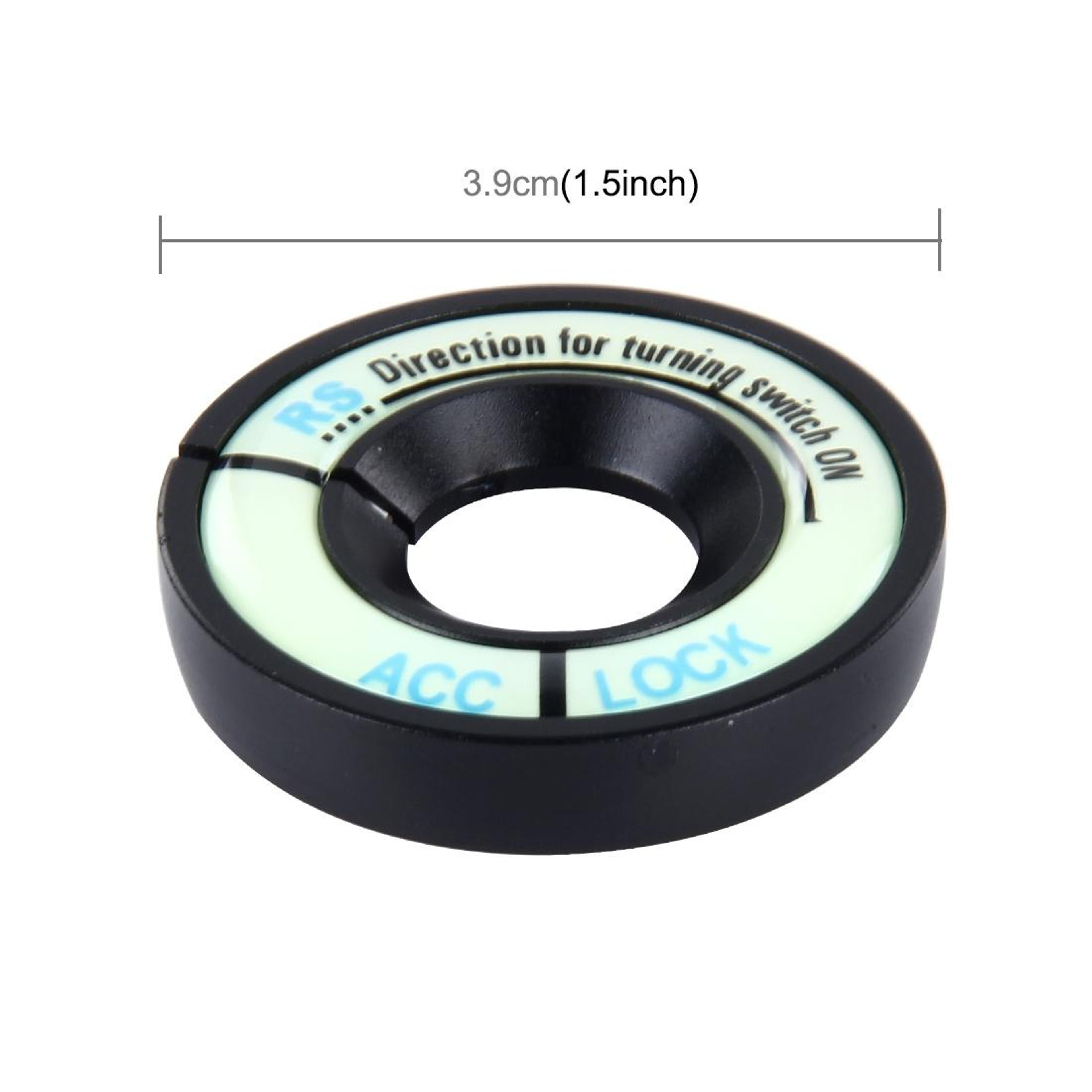 Car Ignition Ring Aluminum Engine Start Button Trim For Audi And Volkswagen Night Luminous Decor 4
