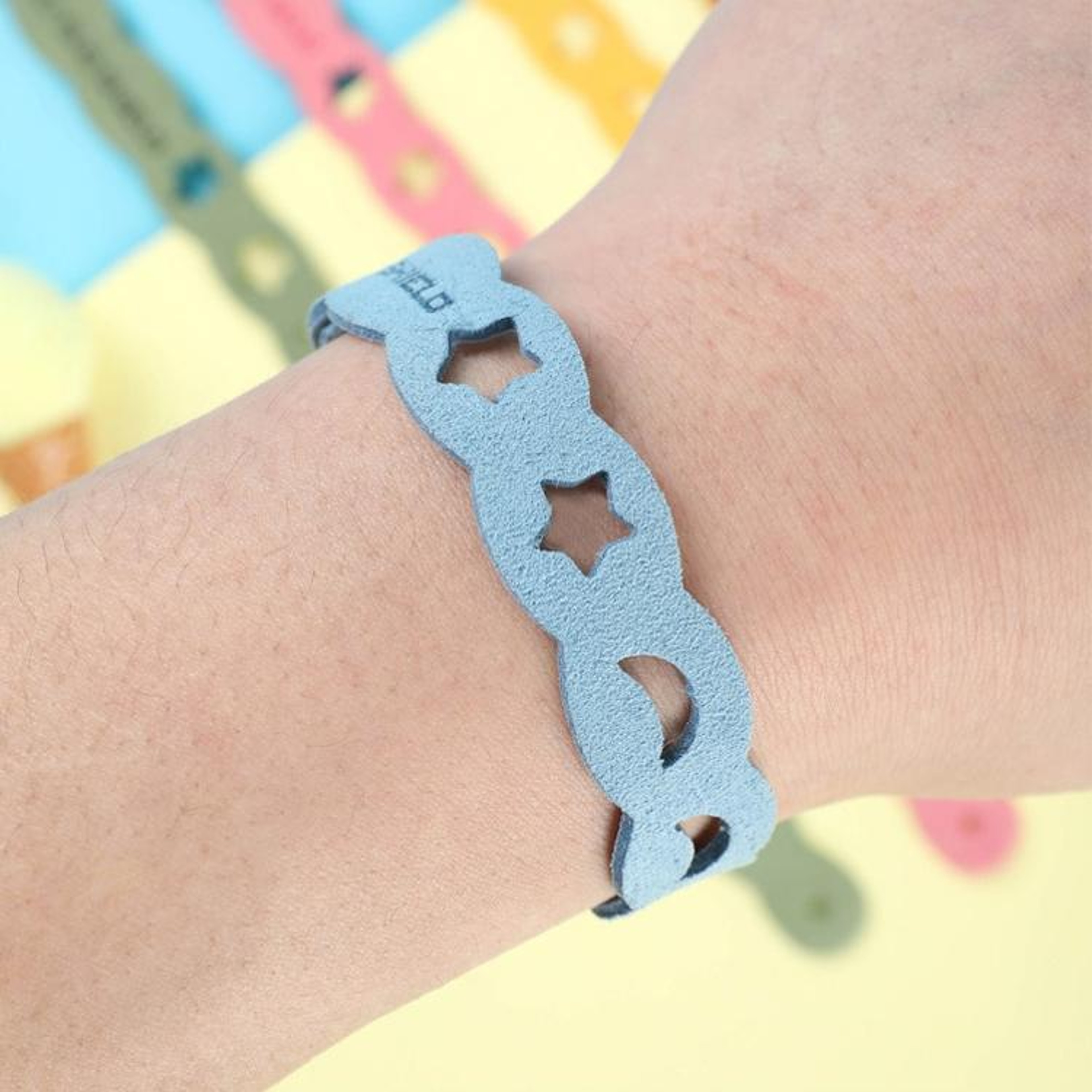 5PCS Mosquito Repellent Bracelet Set Reusable Outdoor Bug Repellent Bracelets For Adults And Kids 4