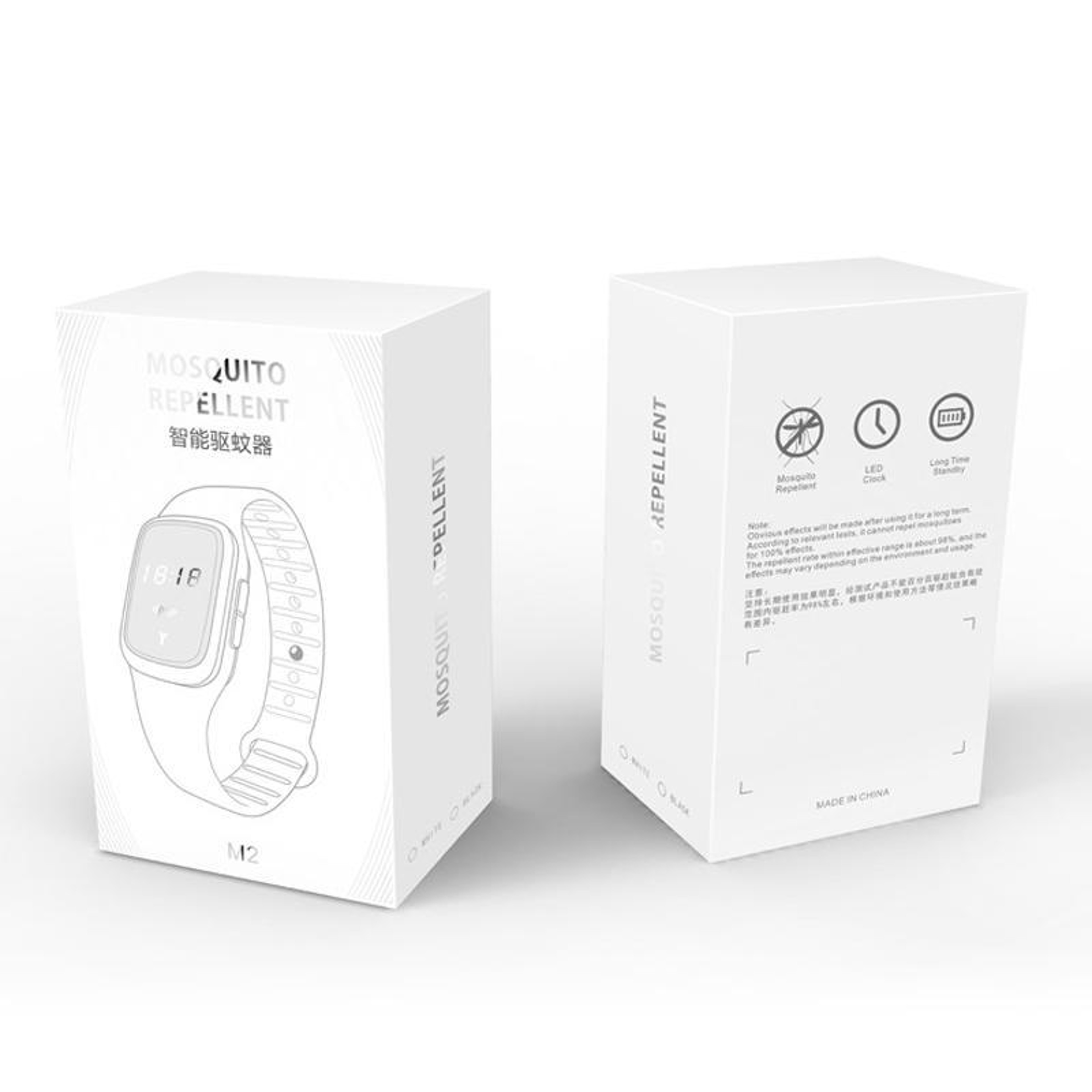 Ultrasonic Mosquito Repellent Watch Chemical Free Mosquito Repellent Bracelet For Outdoor Protectio 9