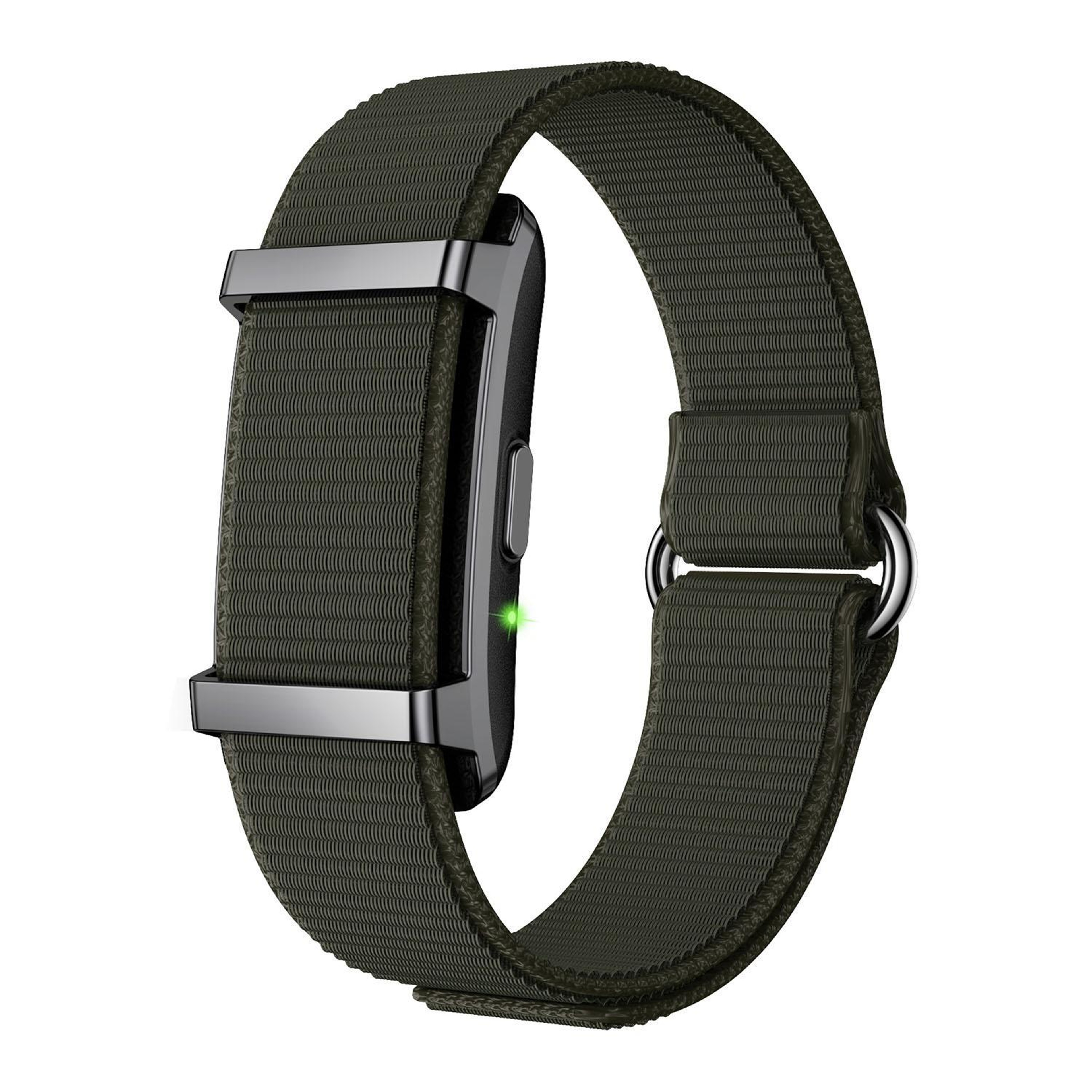 Y25 Screenless Smart Bracelet With Nylon Strap Fitness Tracker Heart Rate Monitor 8
