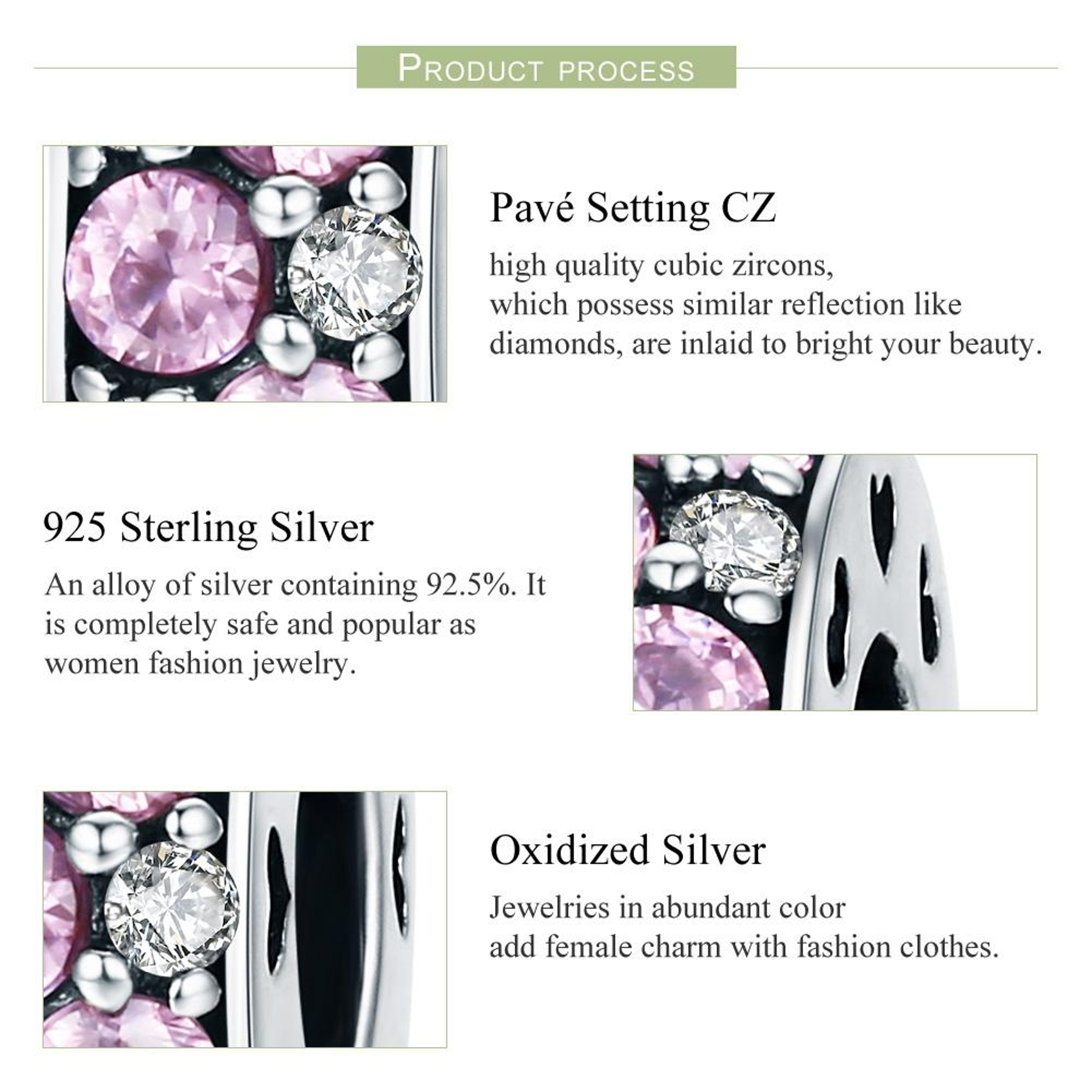 Silver Heartbeat Bead Charm DIY Bracelet Pendant Necklace Accessory 7