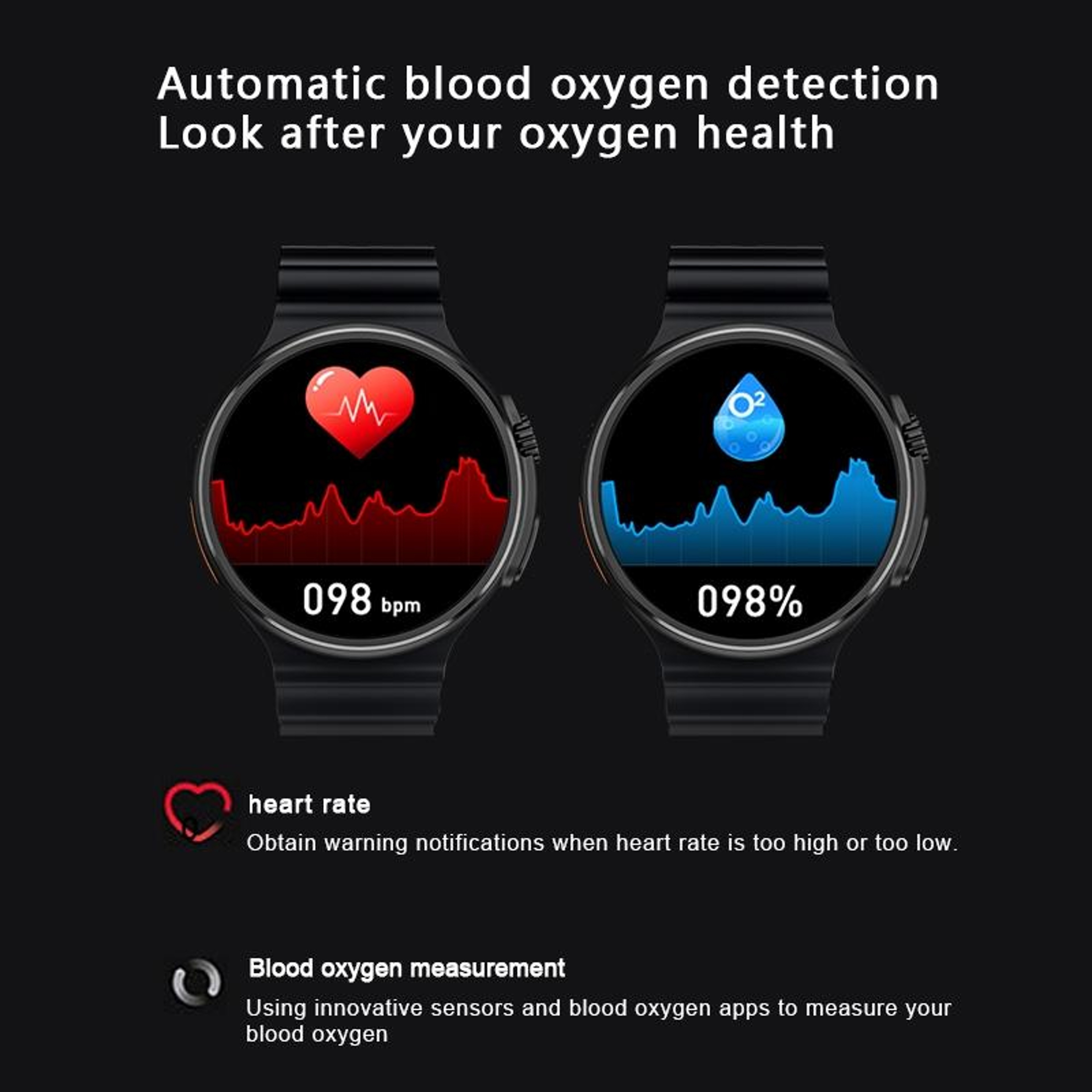 V3 Ultra Max Bluetooth Calling Smartwatch with 1.6 Inch Round Display and Blood Oxygen Monitor – view 5