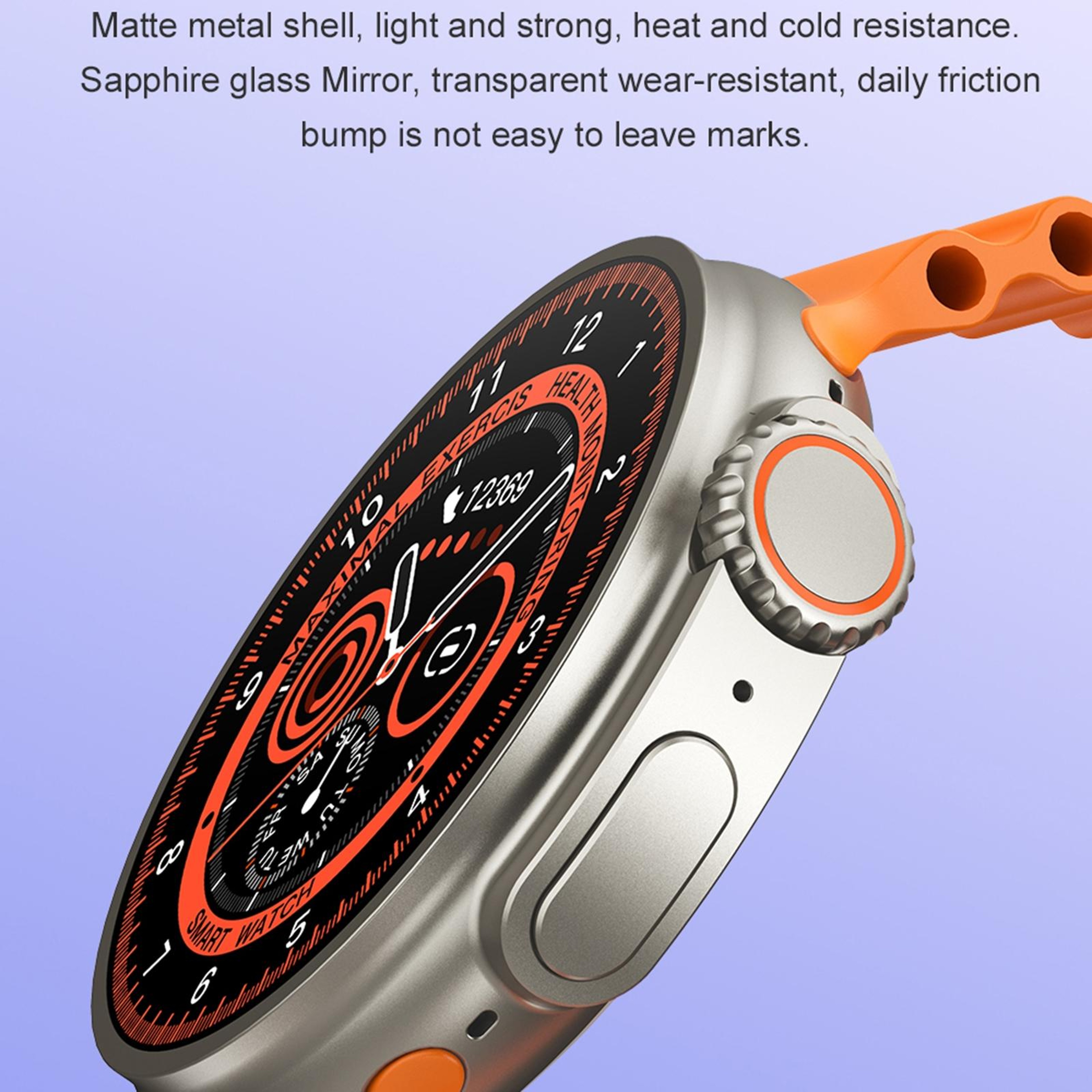 K9 Ultra Pro Smart Watch with Bluetooth Calling NFC and IP67 Waterproof Fitness Tracker – view 8