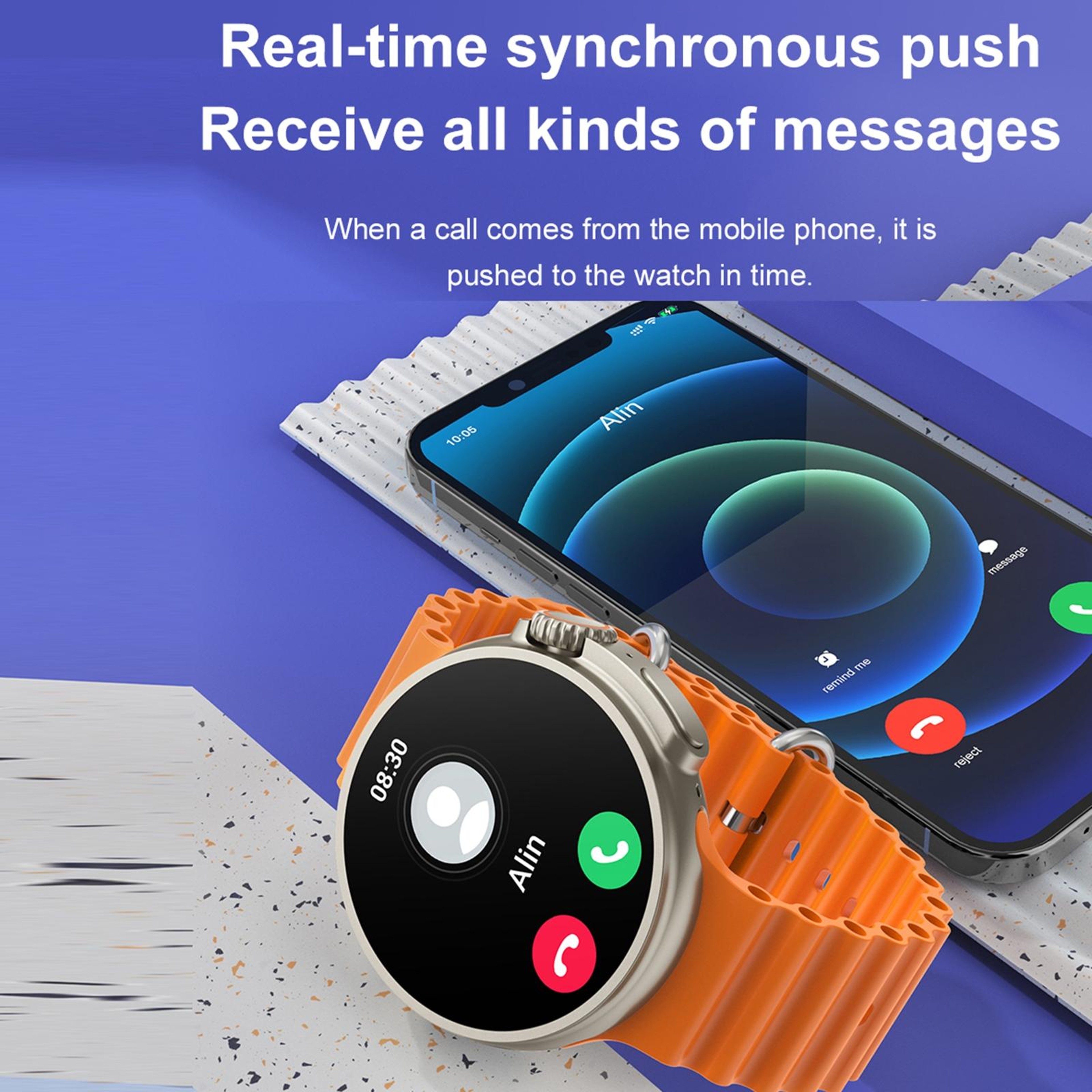 K9 Ultra Pro Smart Watch with Bluetooth Calling NFC and IP67 Waterproof Fitness Tracker – view 9
