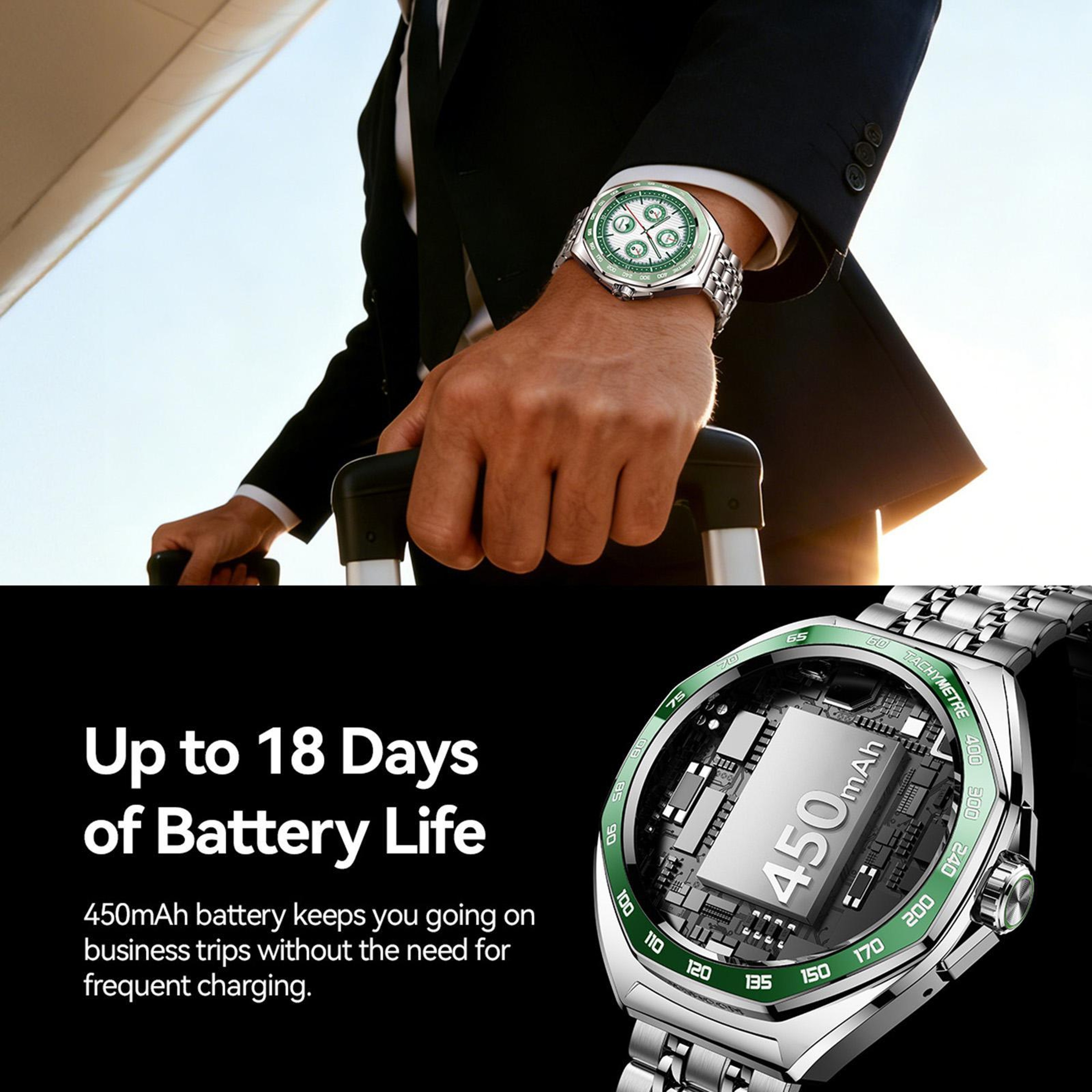 JOYROOM JRFV2 Pro Smart Watch With Bluetooth Calling And Health Monitor 5ATM AMOLED Display 6