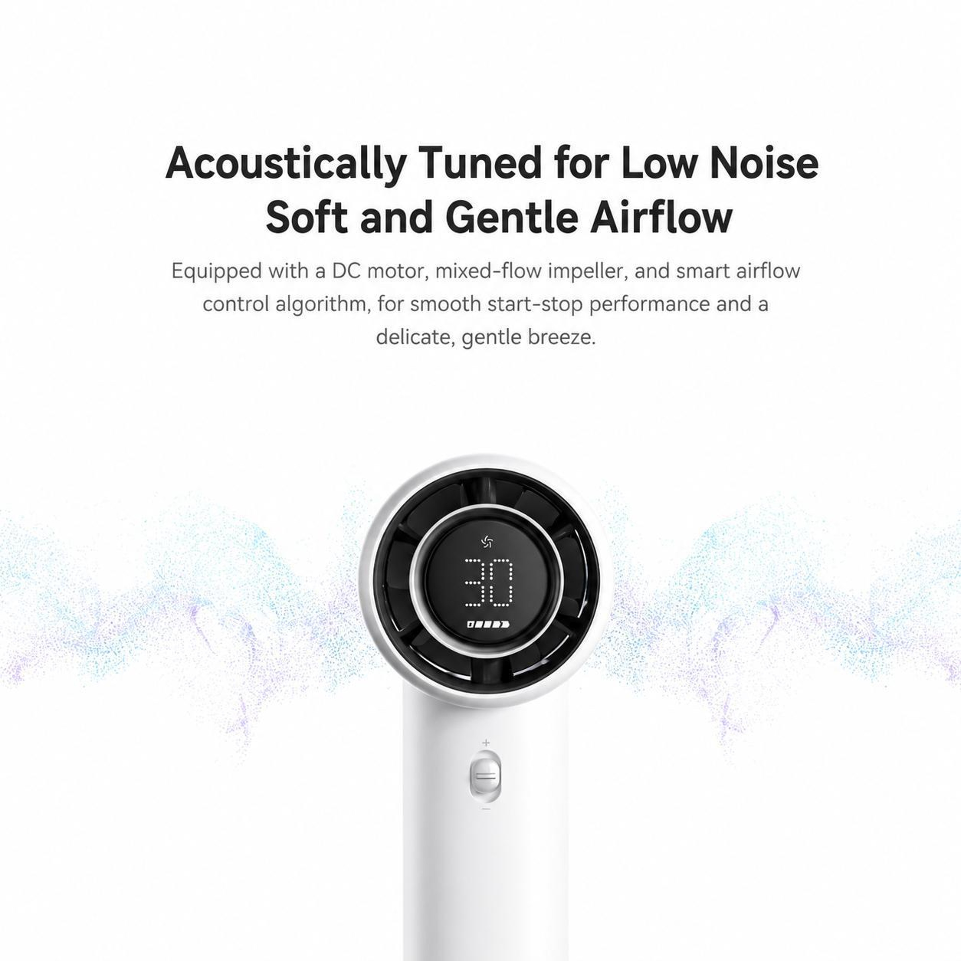 Portable Handheld Fan 100 Speed Rechargeable USB C Mini Personal Fan – view 5