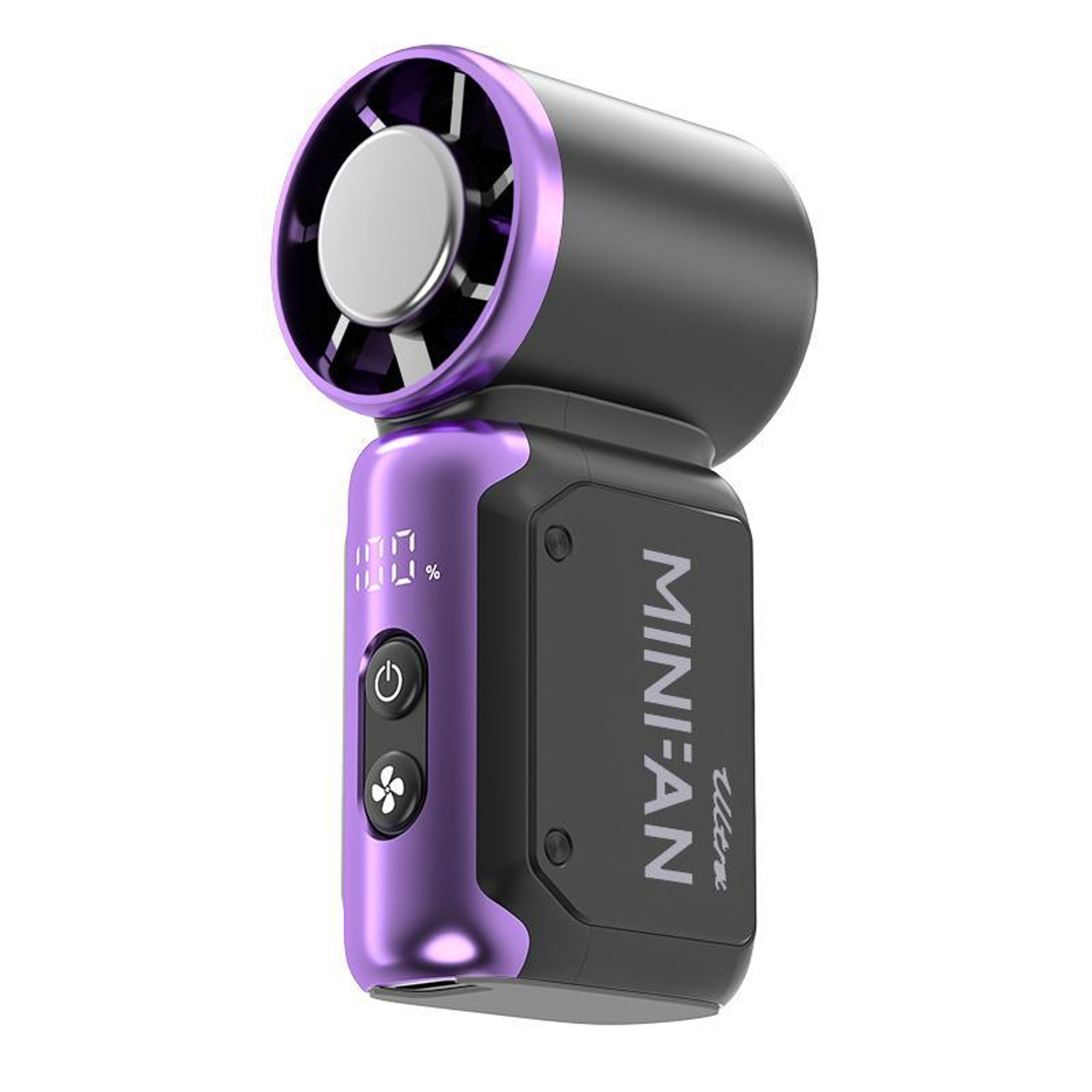 K813 Mini Cooling Fan Rechargeable Portable Fan with Digital Display and Ice Cooling Technology – view 14