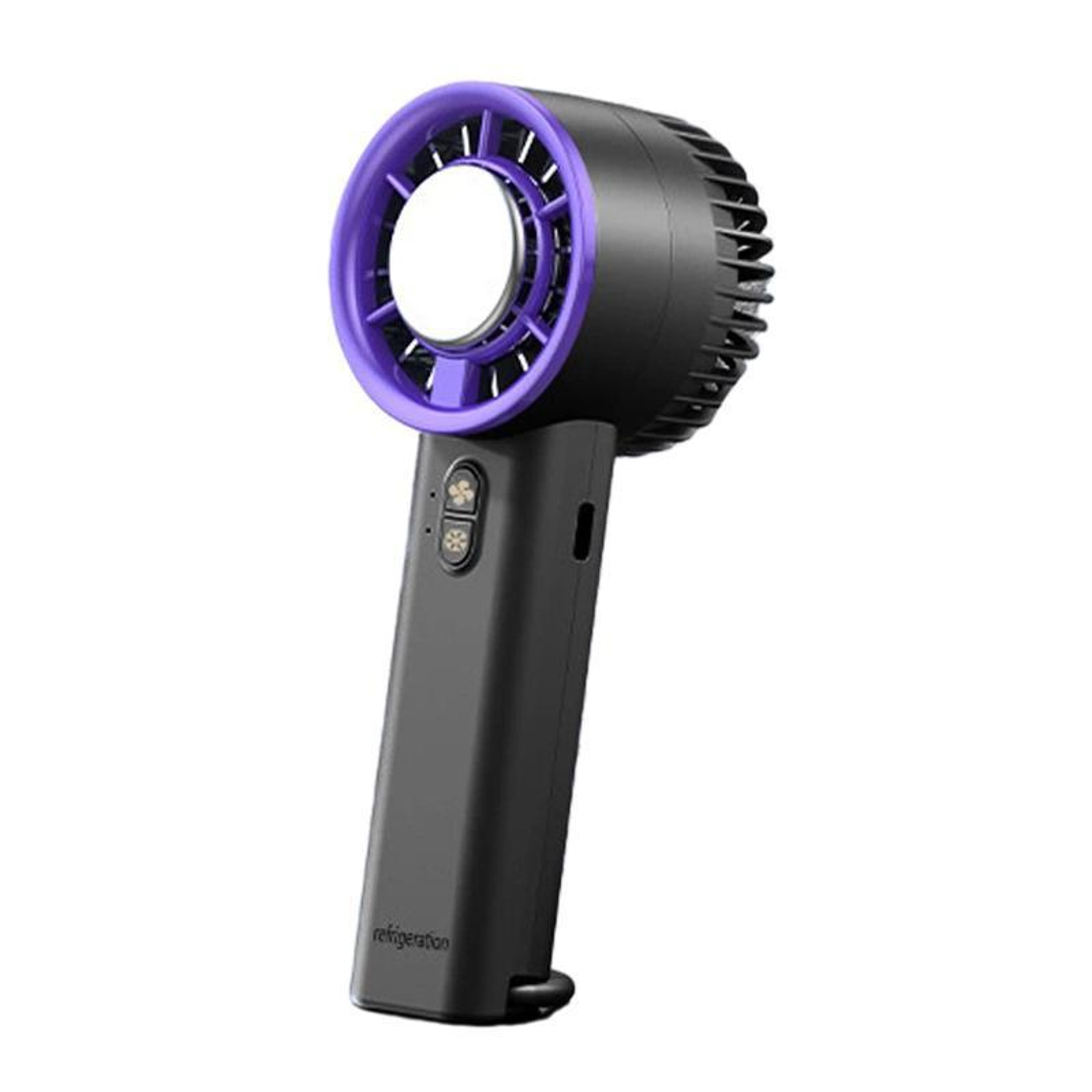 Portable Ice Cooling Fan Rechargeable Handheld Fan With Semiconductor Cooling Desktop Turbo Air Coo 8