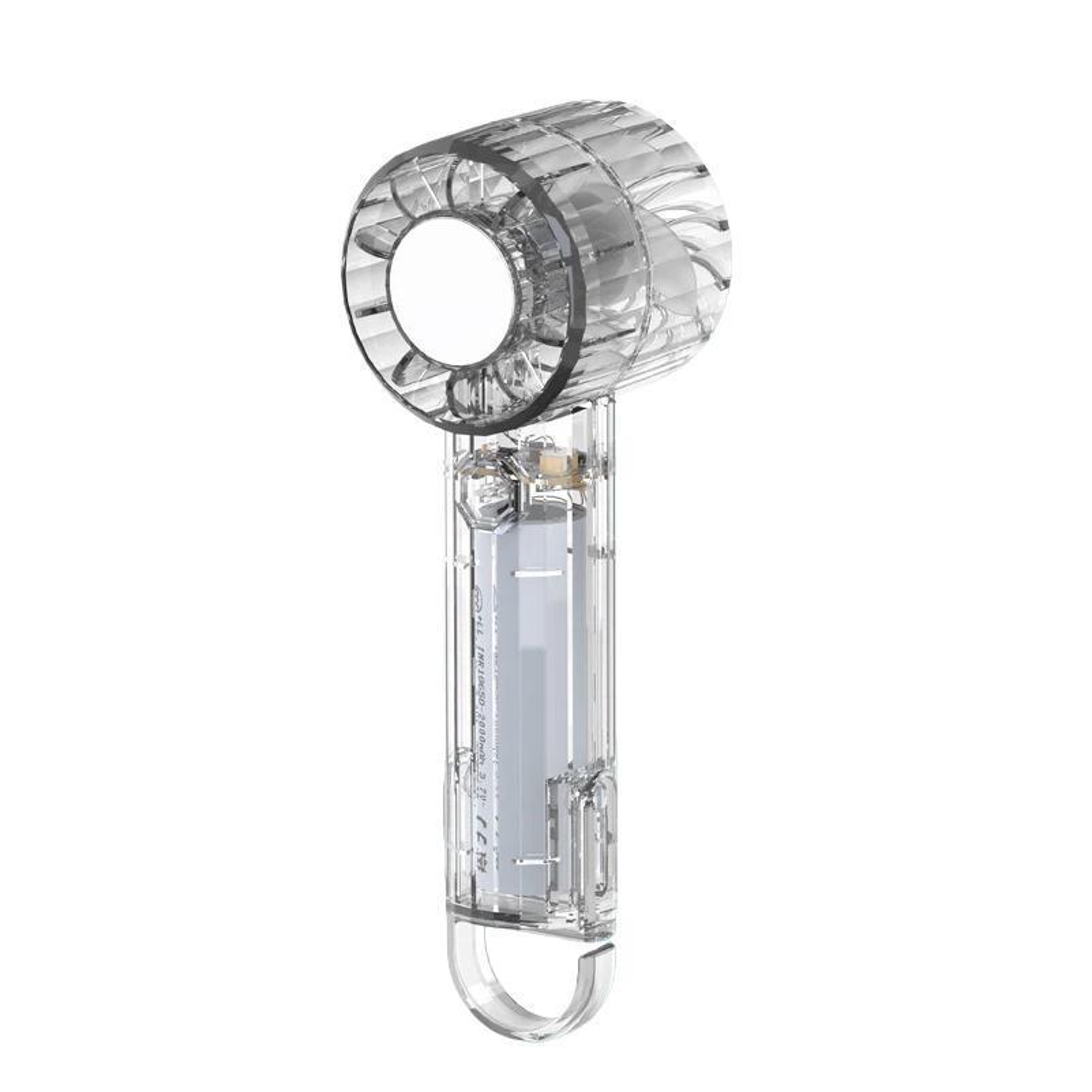 USB Rechargeable Portable Handheld Fan with Mirror and Carabiner Clip Mini Travel Cooling Fan – view 14