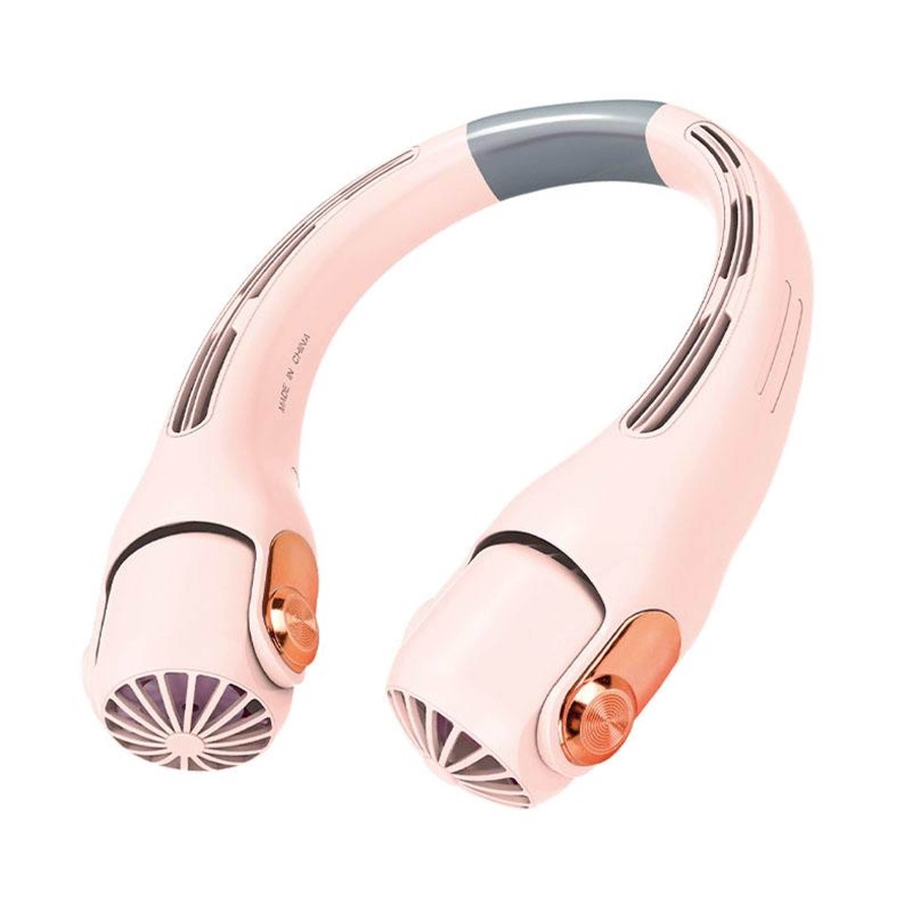 Mini Portable Neck Fan USB Rechargeable HandsFree Personal Cooling Fan With Adjustable Silicone Des 11