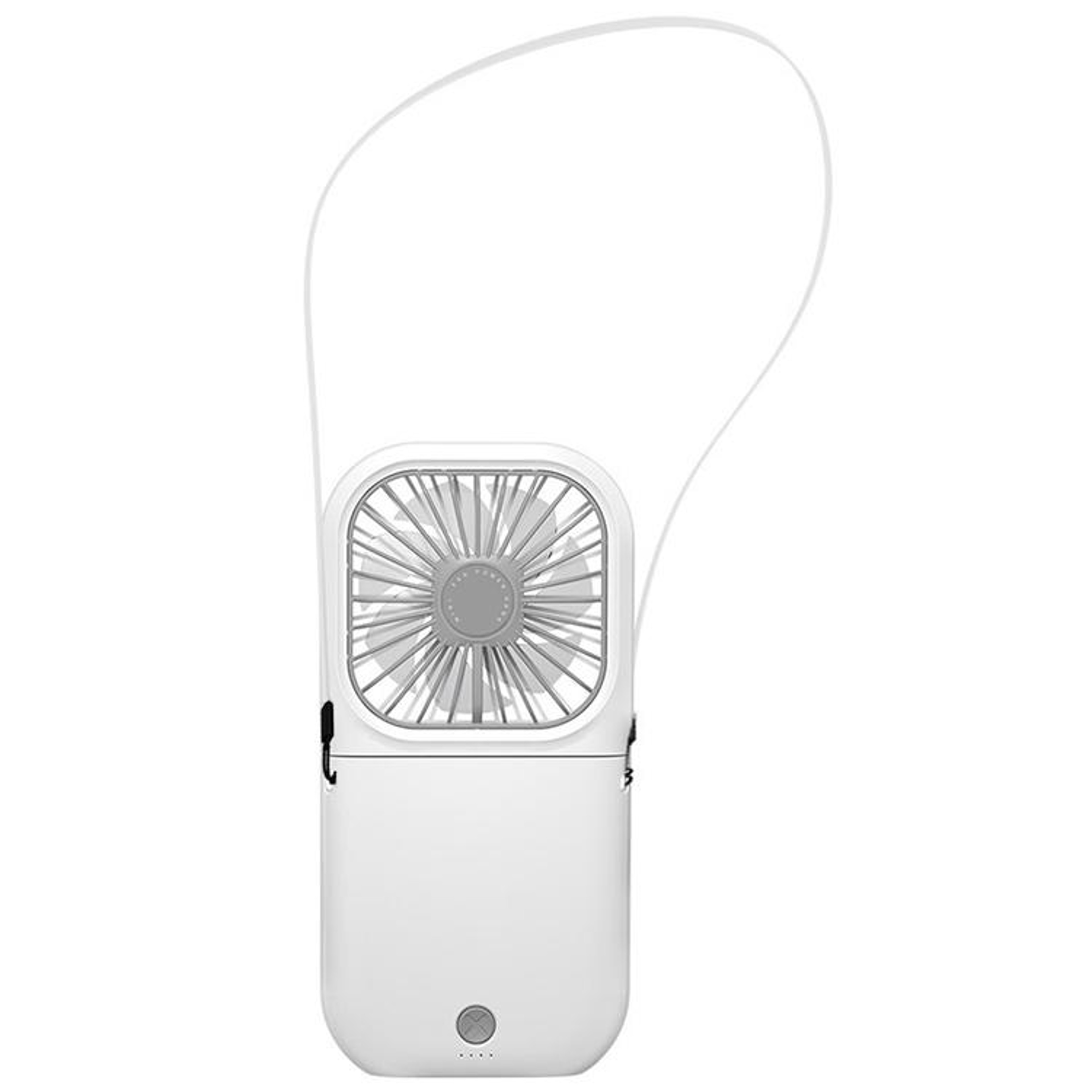 Electroplated Portable Neck Fan USB Rechargeable Handheld Fan Foldable Desktop Cooling Fan – view 19