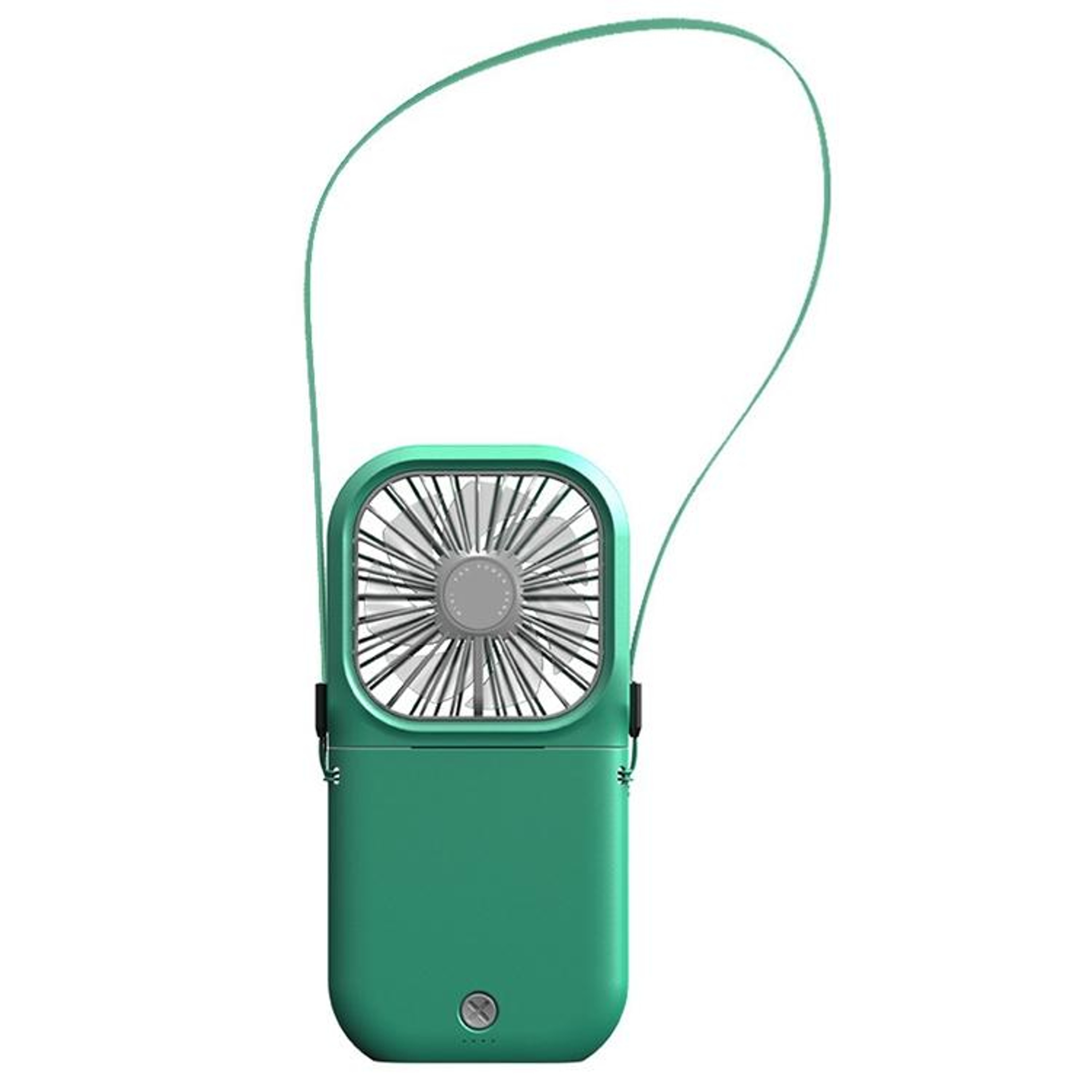 Electroplated Portable Neck Fan USB Rechargeable Handheld Fan Foldable Desktop Cooling Fan – view 26