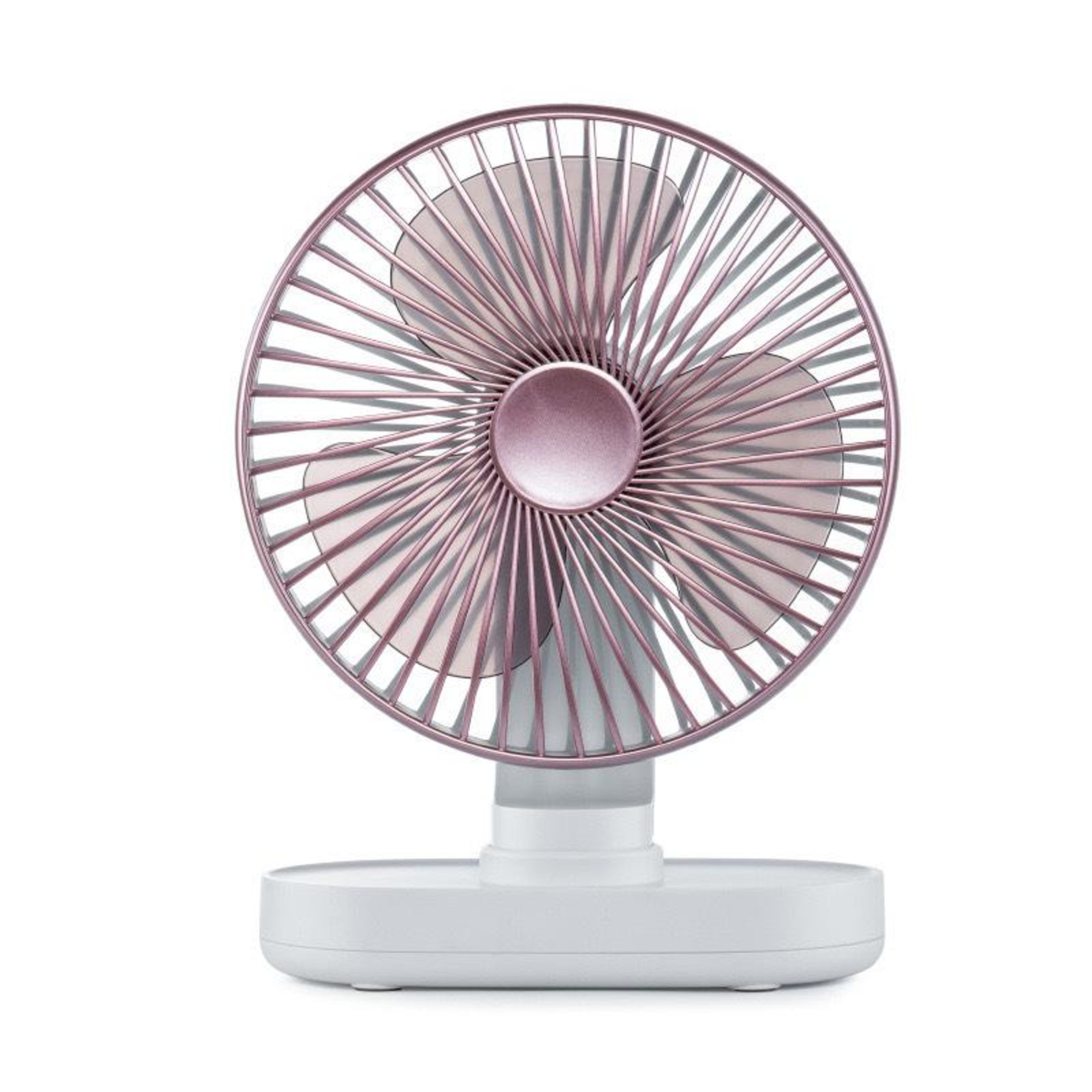 D77 USB Desk Fan Portable Oscillating Fan With Rechargeable Battery And 4 Speed Quiet Cooling 7