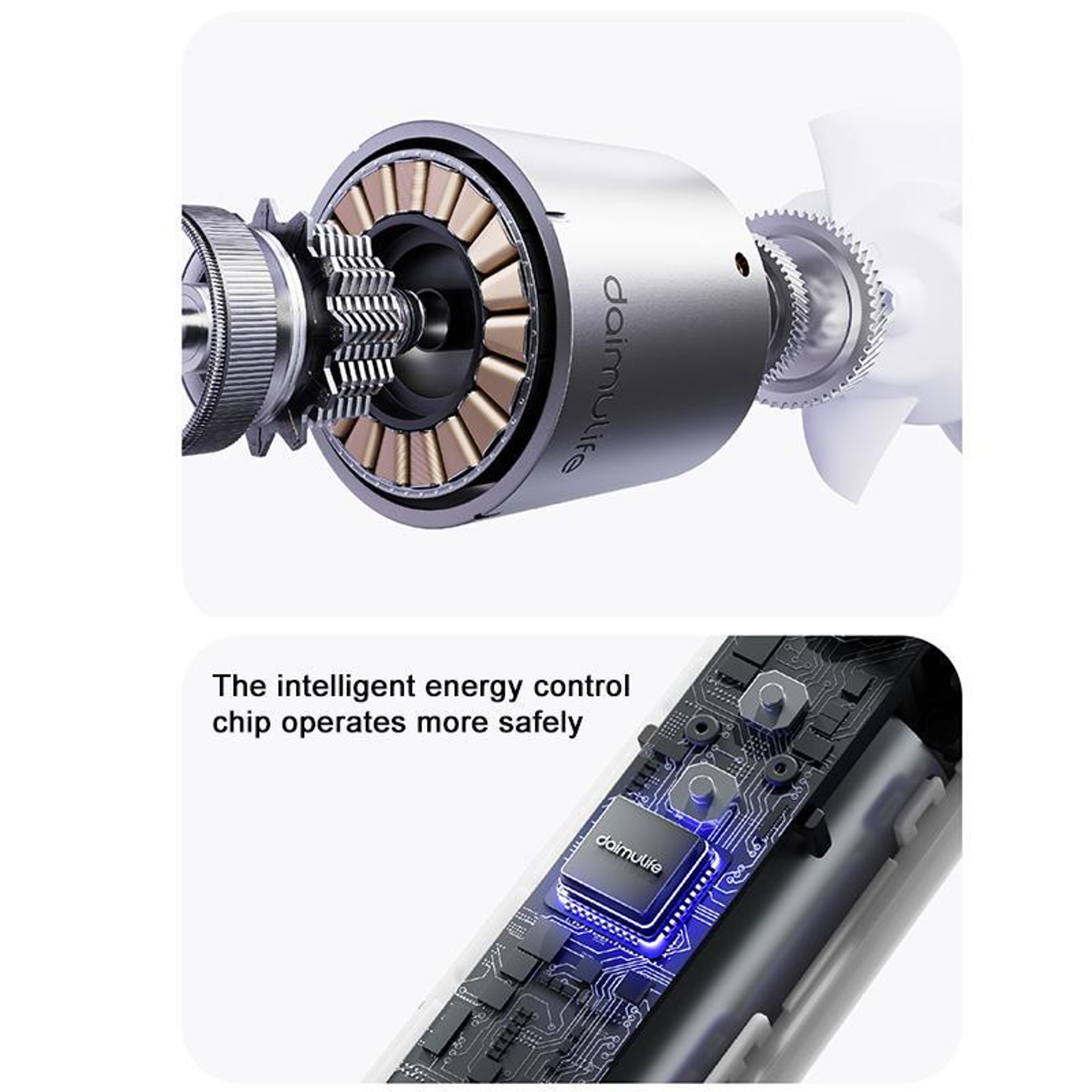 M03 Max Handheld Cooling Fan Portable Rechargeable Ice Cooling Fan With 100Speed Silent Airflow 15