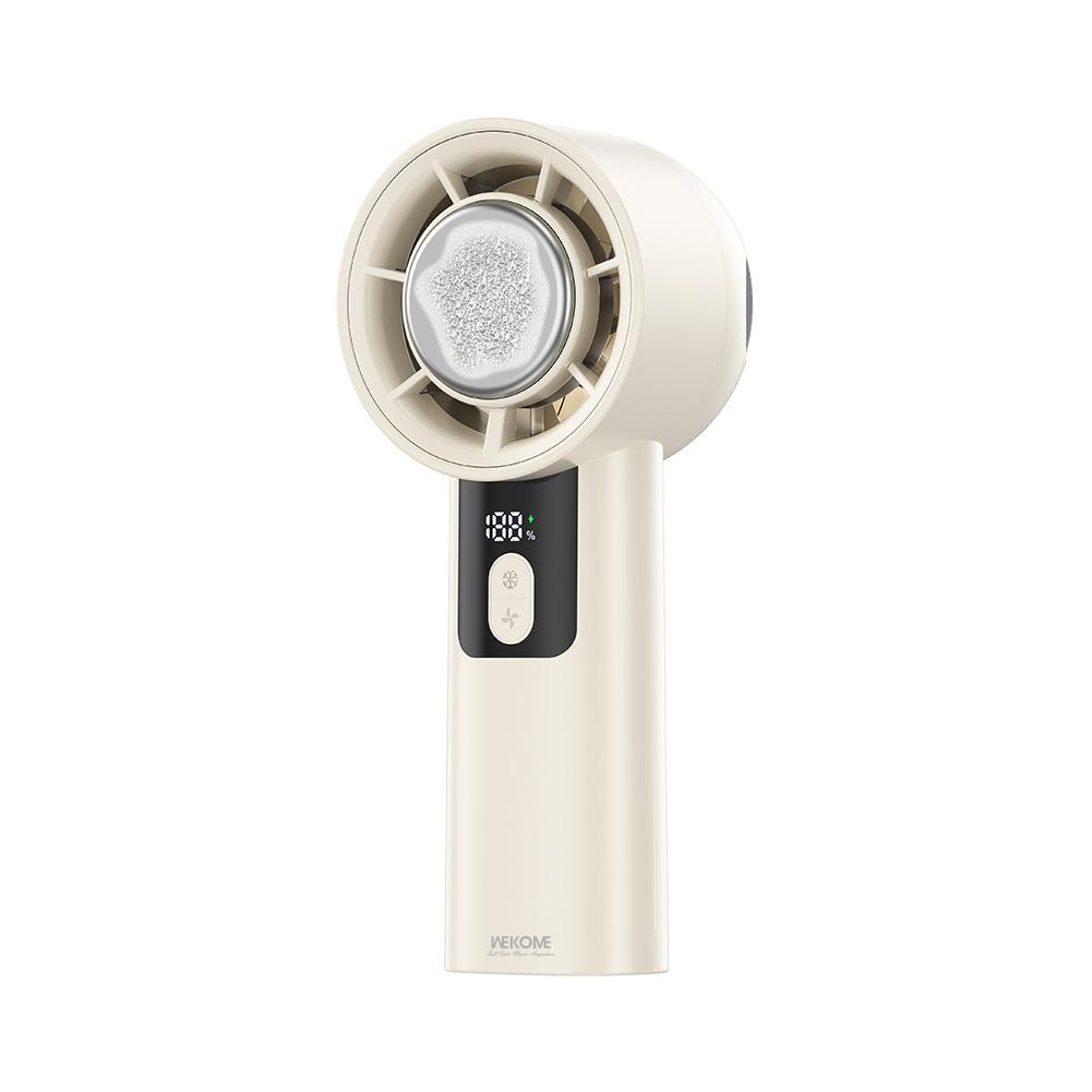 High Speed Portable Handheld Fan With 100 Speed Settings Rechargeable Mini Fan USB Cooling Fan 0