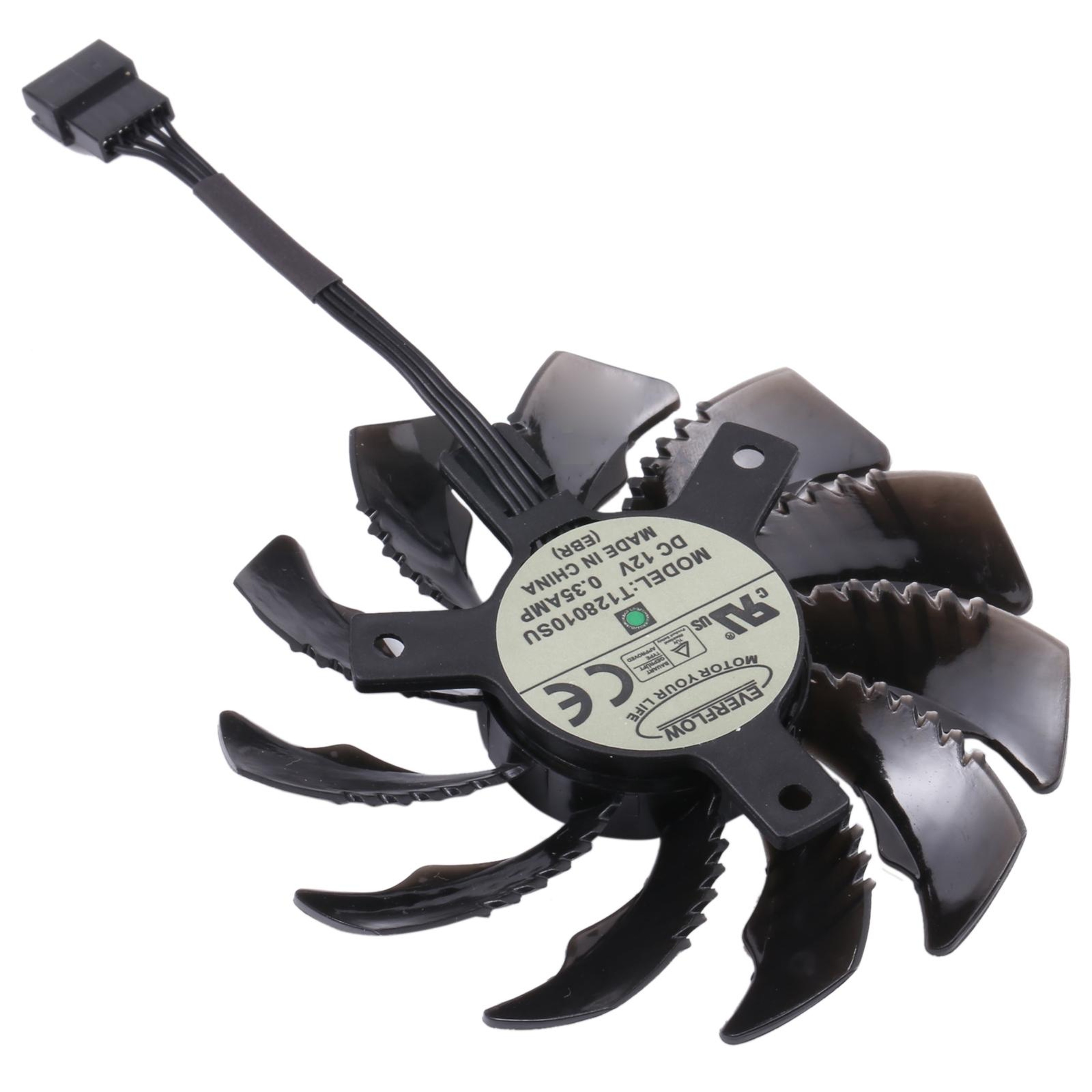 75mm GPU Cooling Fan Replacement for Gigabyte GTX 670 780 980 R9 Graphics Card – view 3