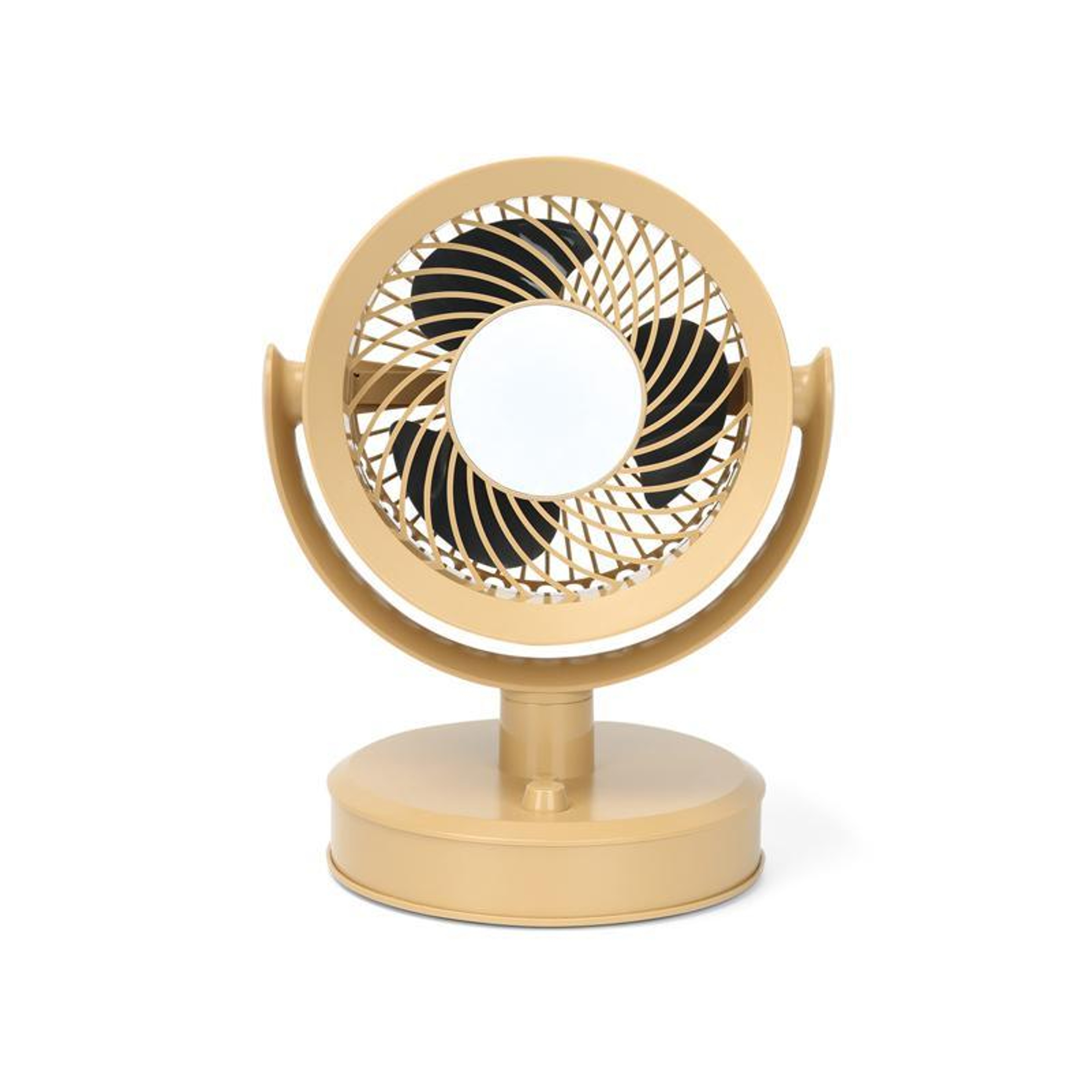Portable Desk Fan USB Rechargeable Mini Table Fan With Adjustable Airflow And Warm Night Light 13